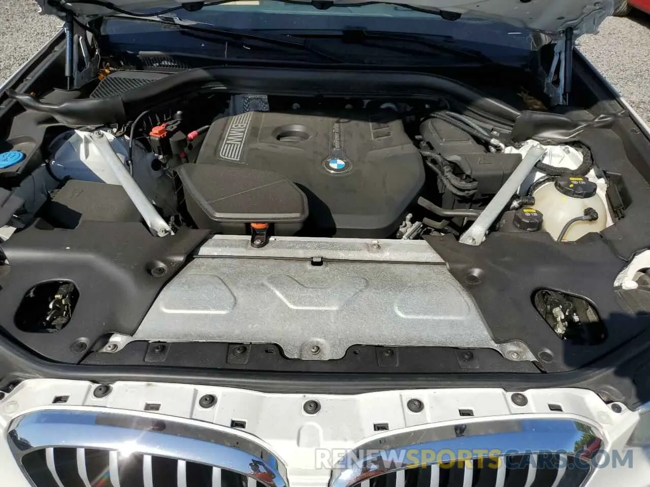 12 Photograph of a damaged car 5UXTR9C5XKLD96567 BMW X3 2019