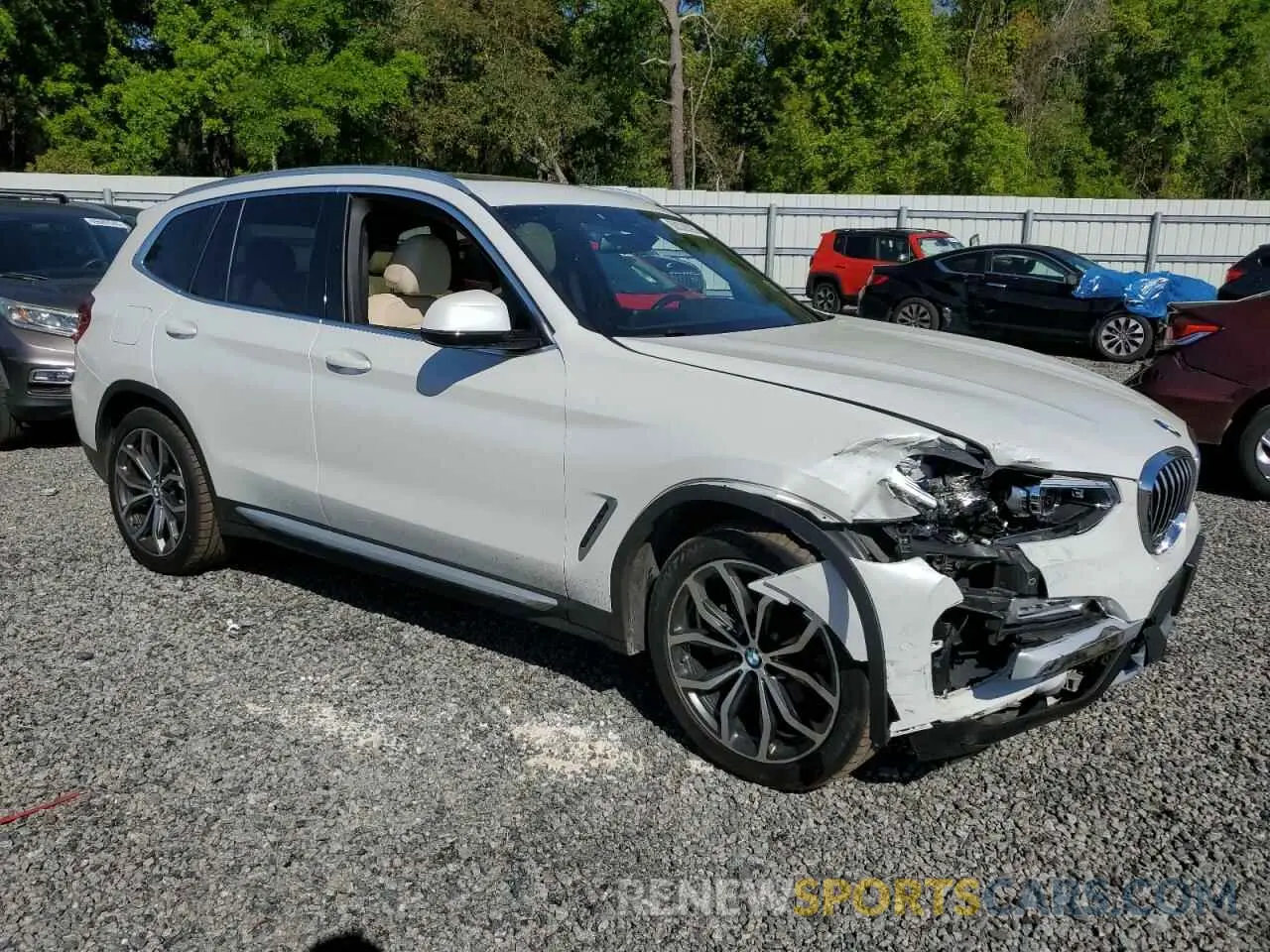 4 Photograph of a damaged car 5UXTR9C5XKLD96567 BMW X3 2019