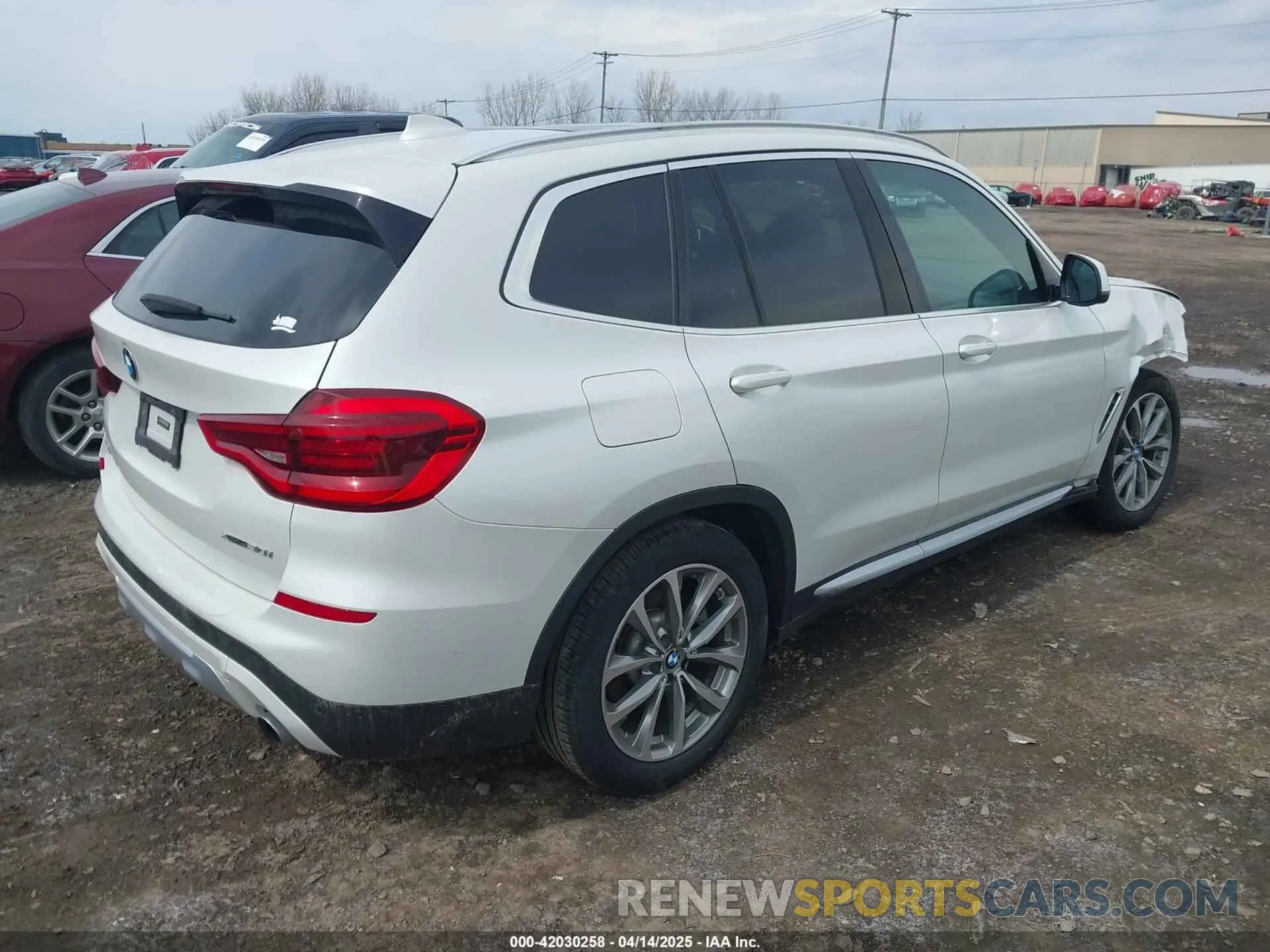 4 Photograph of a damaged car 5UXTR9C5XKLE17238 BMW X3 2019