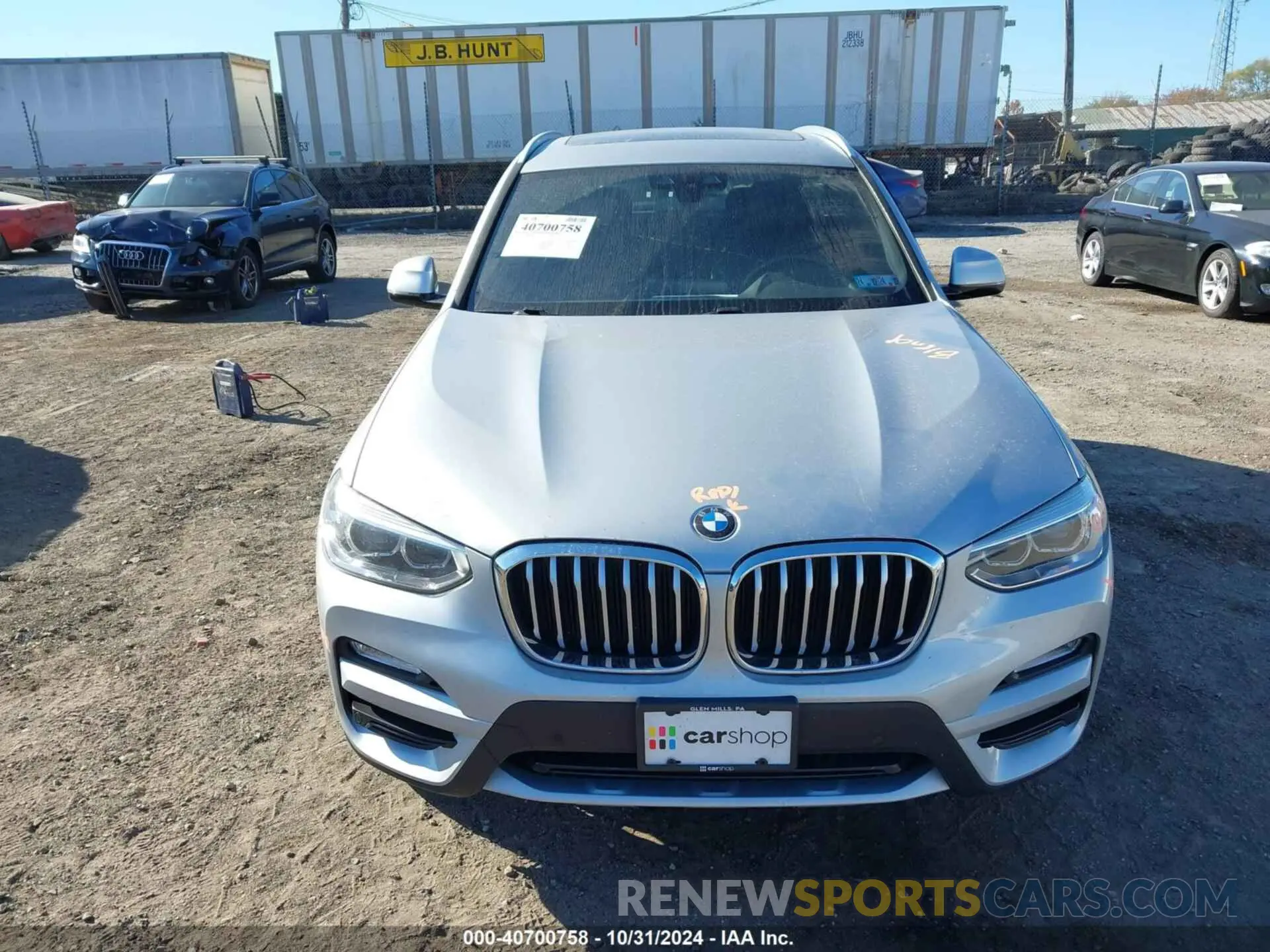 12 Фотография поврежденного автомобиля 5UXTR9C5XKLP77428 BMW X3 2019