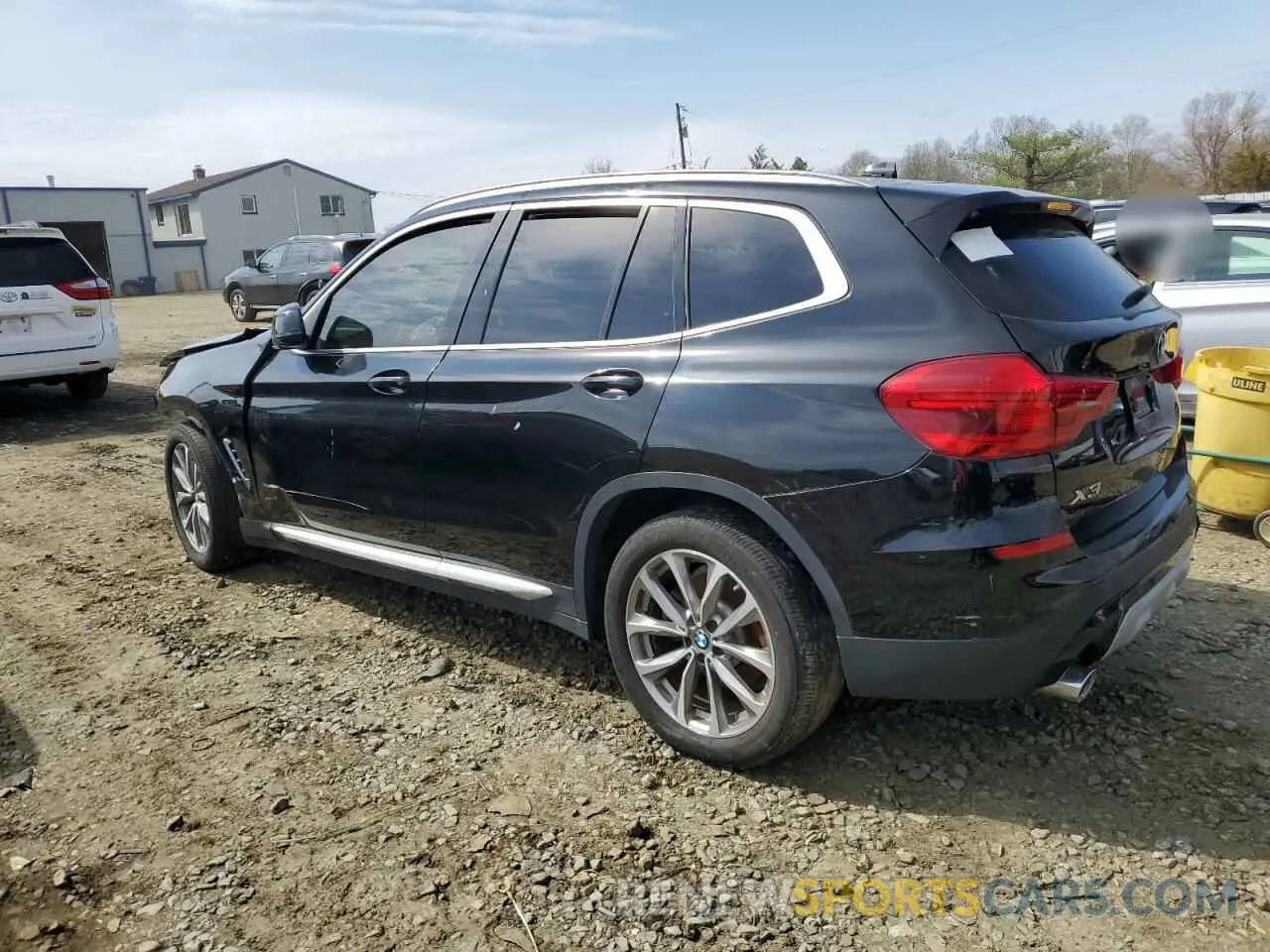 2 Фотография поврежденного автомобиля 5UXTR9C5XKLP84444 BMW X3 2019