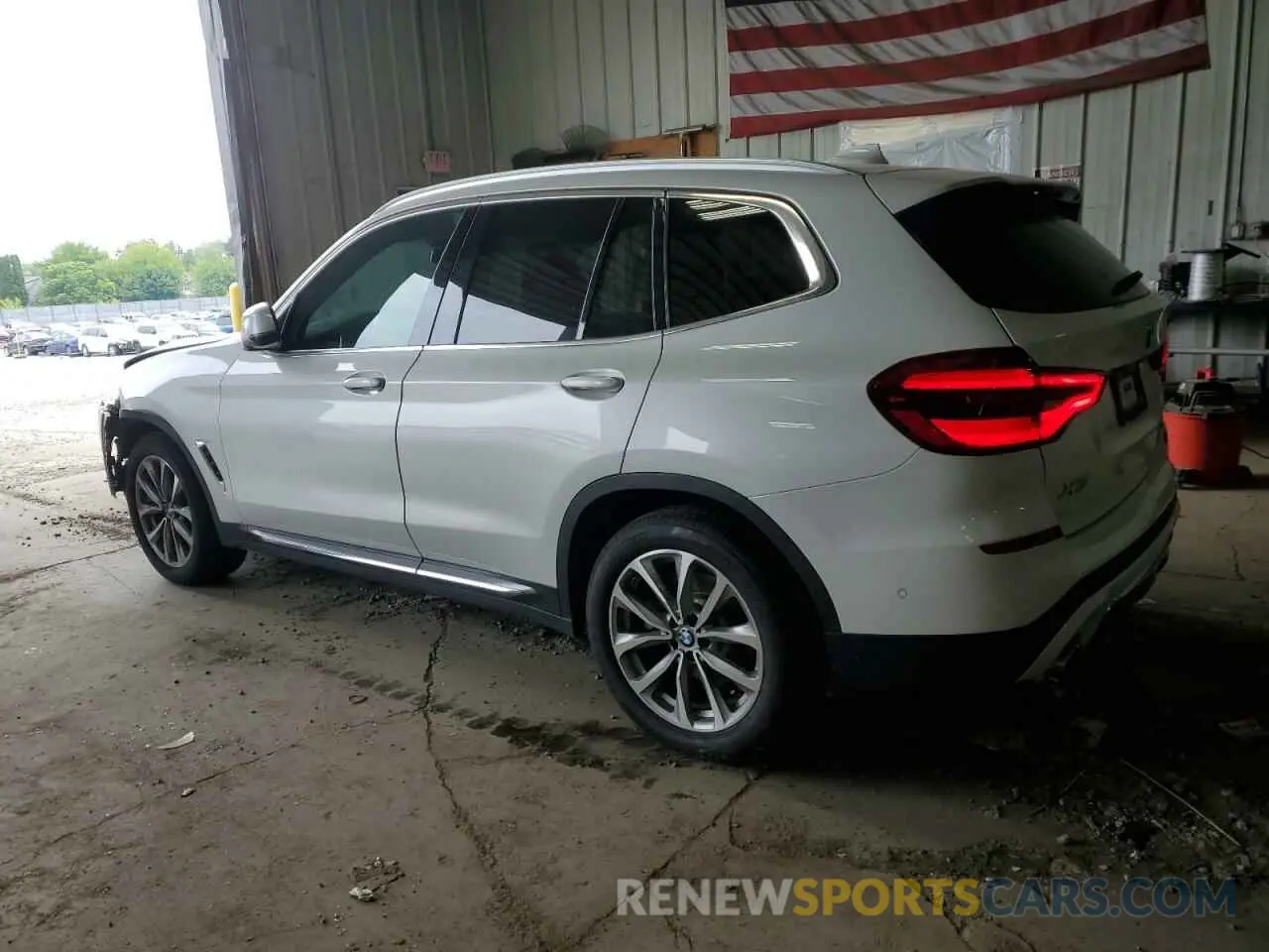 2 Photograph of a damaged car 5UXTR9C5XKLR09877 BMW X3 2019