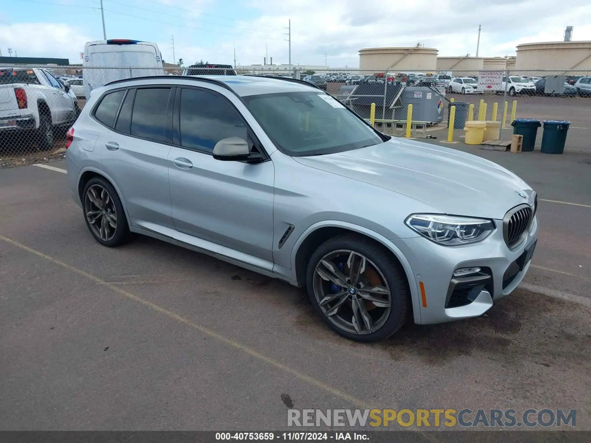 1 Photograph of a damaged car 5UXTS3C50K0Z09941 BMW X3 2019