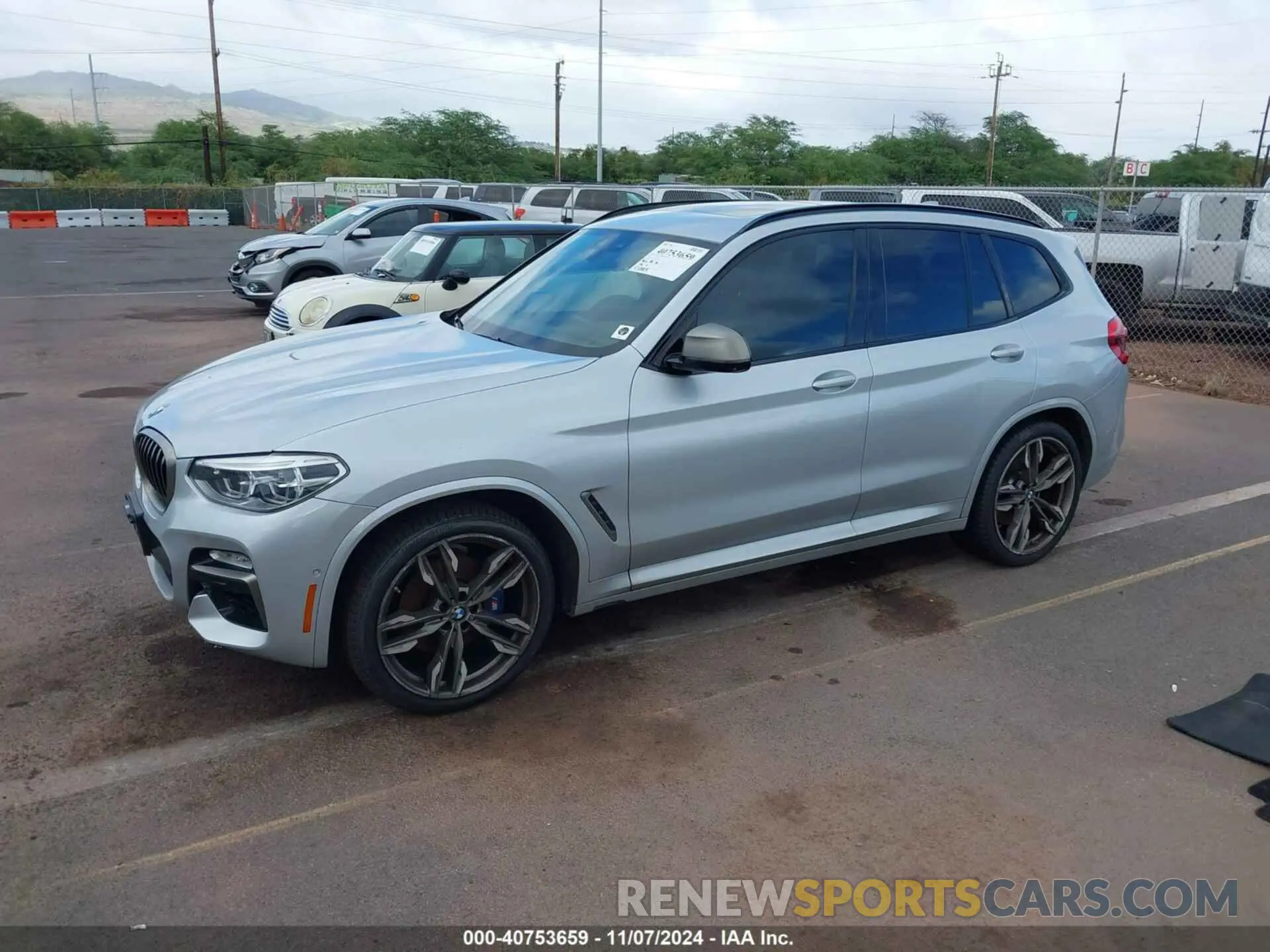 2 Photograph of a damaged car 5UXTS3C50K0Z09941 BMW X3 2019