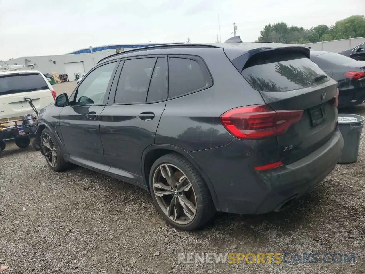 2 Photograph of a damaged car 5UXTS3C55K0Z03052 BMW X3 2019