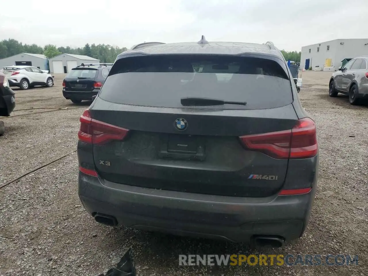 6 Photograph of a damaged car 5UXTS3C55K0Z03052 BMW X3 2019