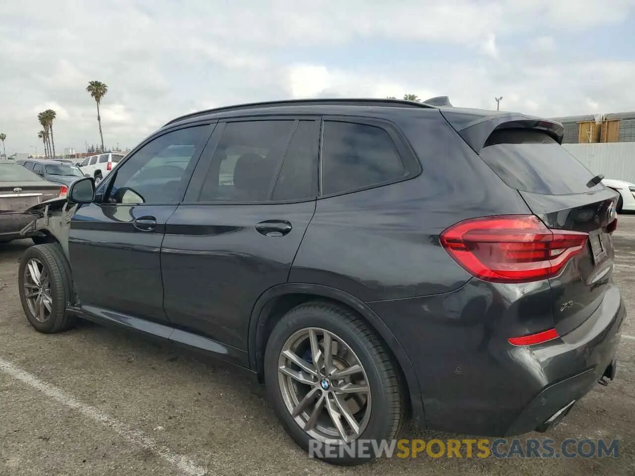 2 Photograph of a damaged car 5UXTS3C56K0Z07434 BMW X3 2019