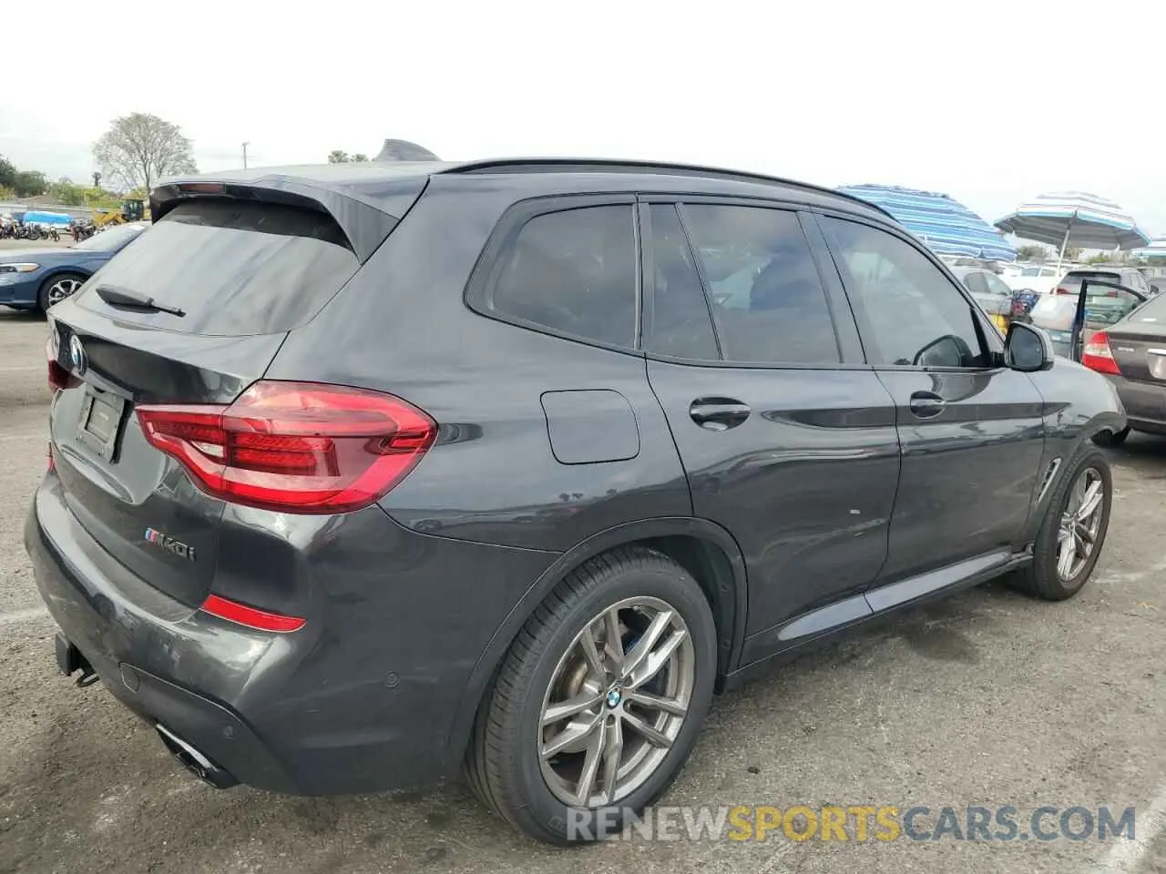 3 Photograph of a damaged car 5UXTS3C56K0Z07434 BMW X3 2019