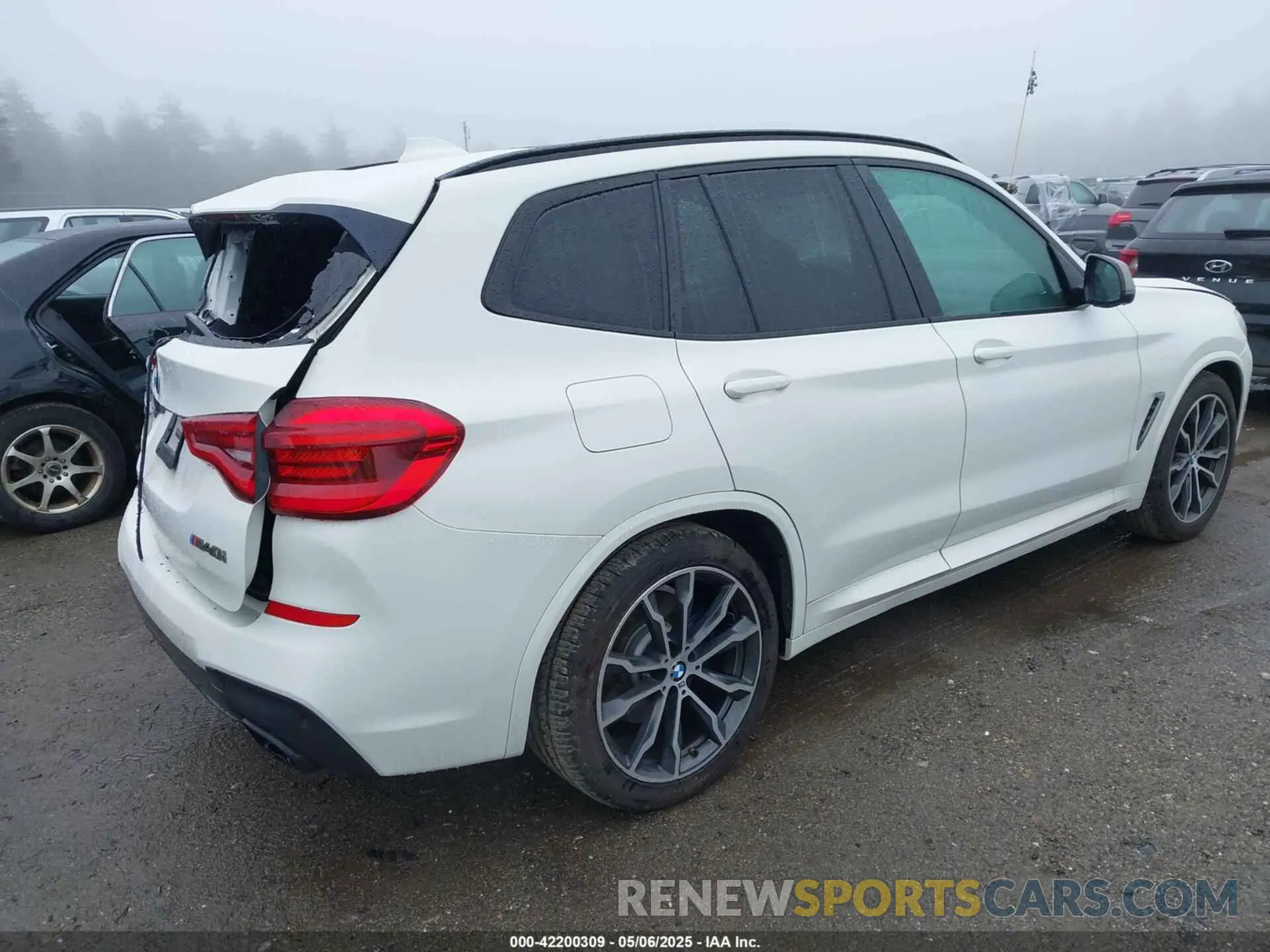 4 Фотография поврежденного автомобиля 5UXTS3C56K0Z10351 BMW X3 2019