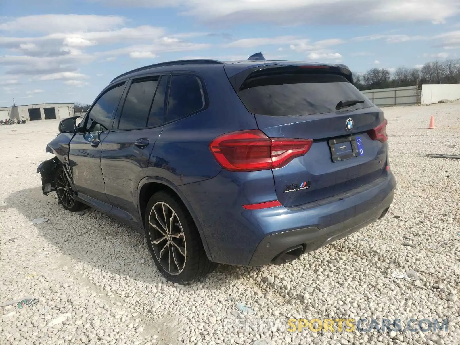 3 Photograph of a damaged car 5UXTS3C59K0Z07167 BMW X3 2019