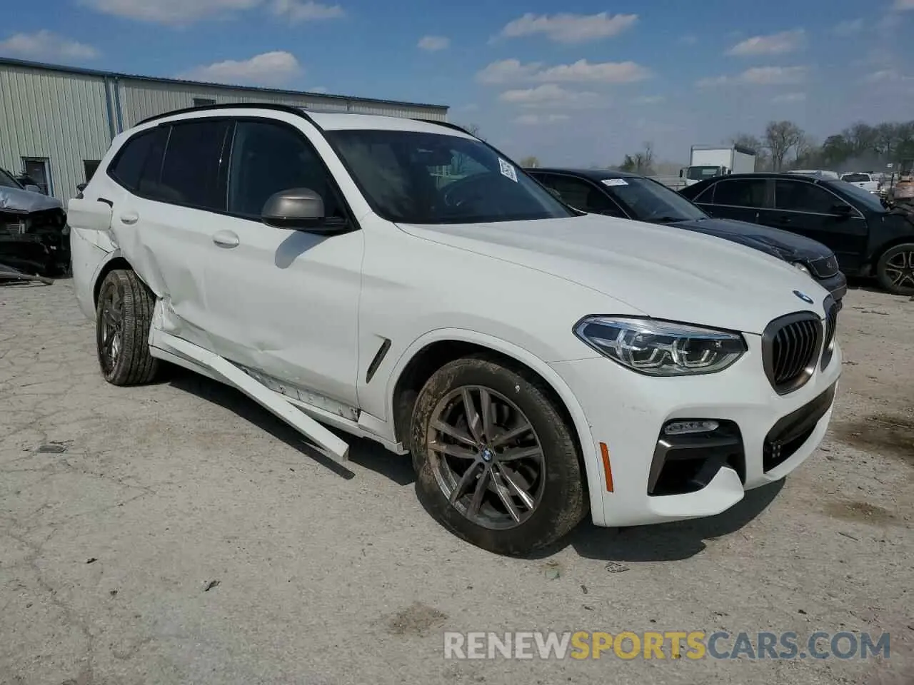 4 Photograph of a damaged car 5UXTS3C59K0Z08352 BMW X3 2019