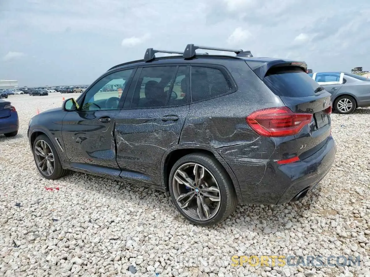 2 Photograph of a damaged car 5UXTS3C59KLR73359 BMW X3 2019