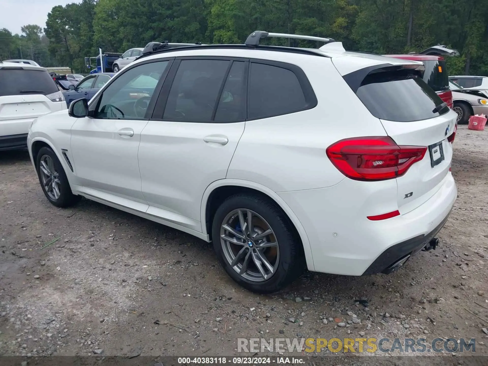 3 Photograph of a damaged car 5UXTS3C5XK0Z05489 BMW X3 2019