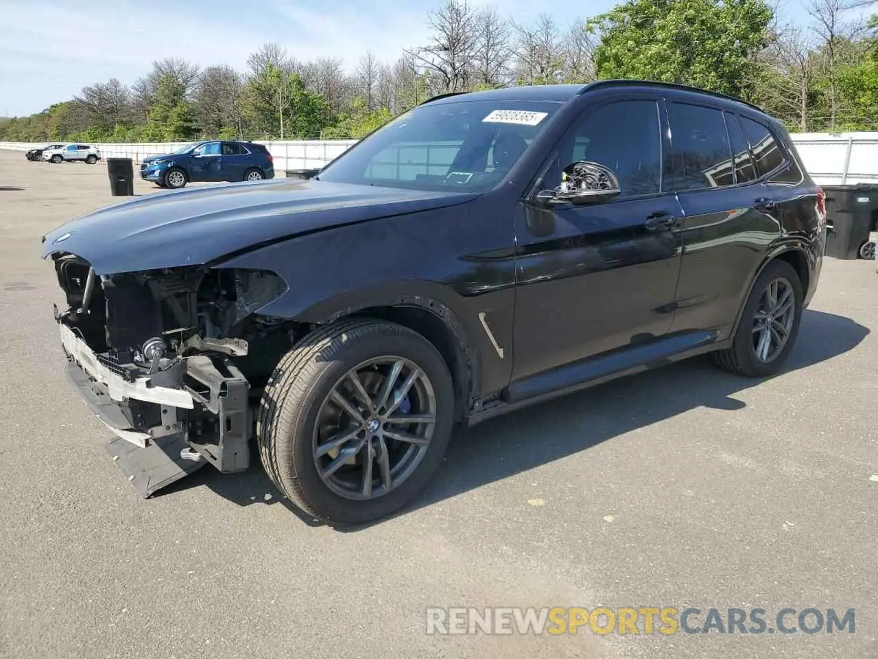 1 Фотография поврежденного автомобиля 5UXTS3C5XK0Z10577 BMW X3 2019