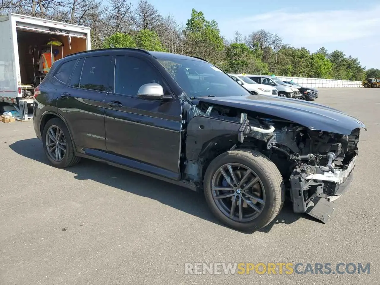 4 Фотография поврежденного автомобиля 5UXTS3C5XK0Z10577 BMW X3 2019