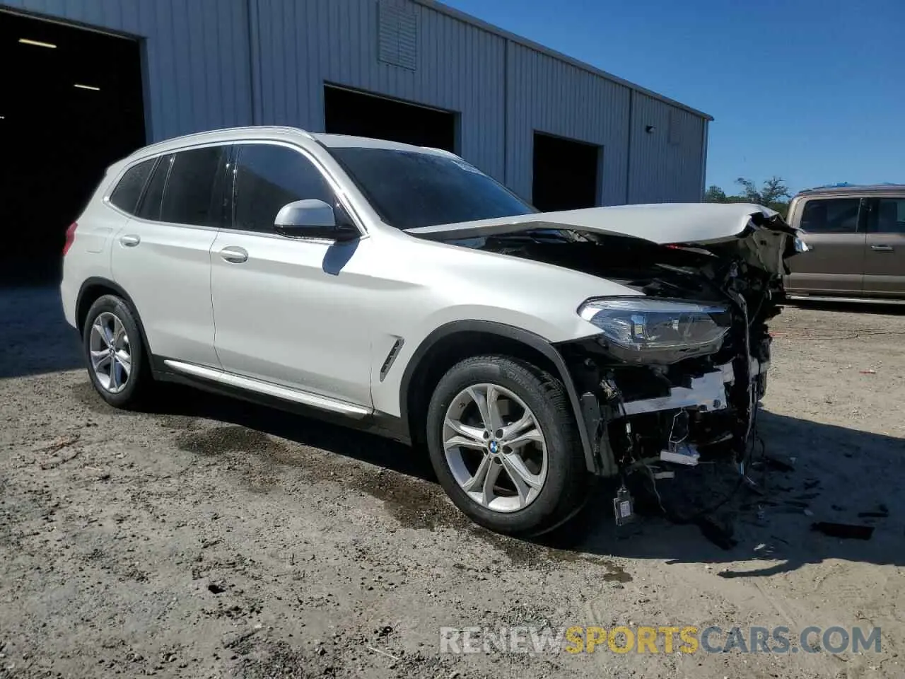 4 Фотография поврежденного автомобиля 5UXTS1C02L9C52925 BMW X3 2020