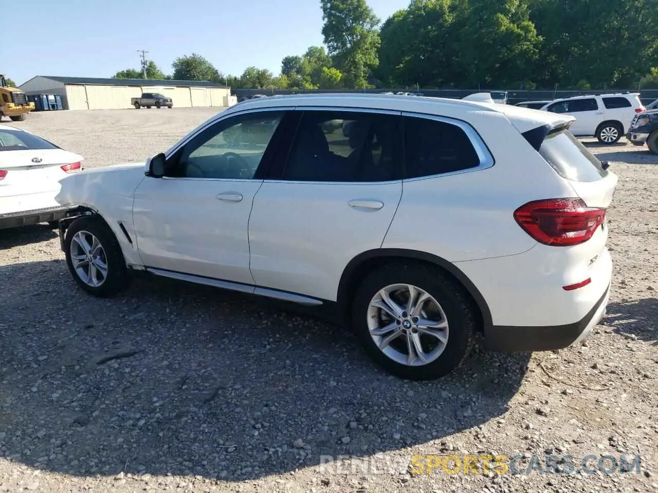 2 Photograph of a damaged car 5UXTY3C00L9B76485 BMW X3 2020