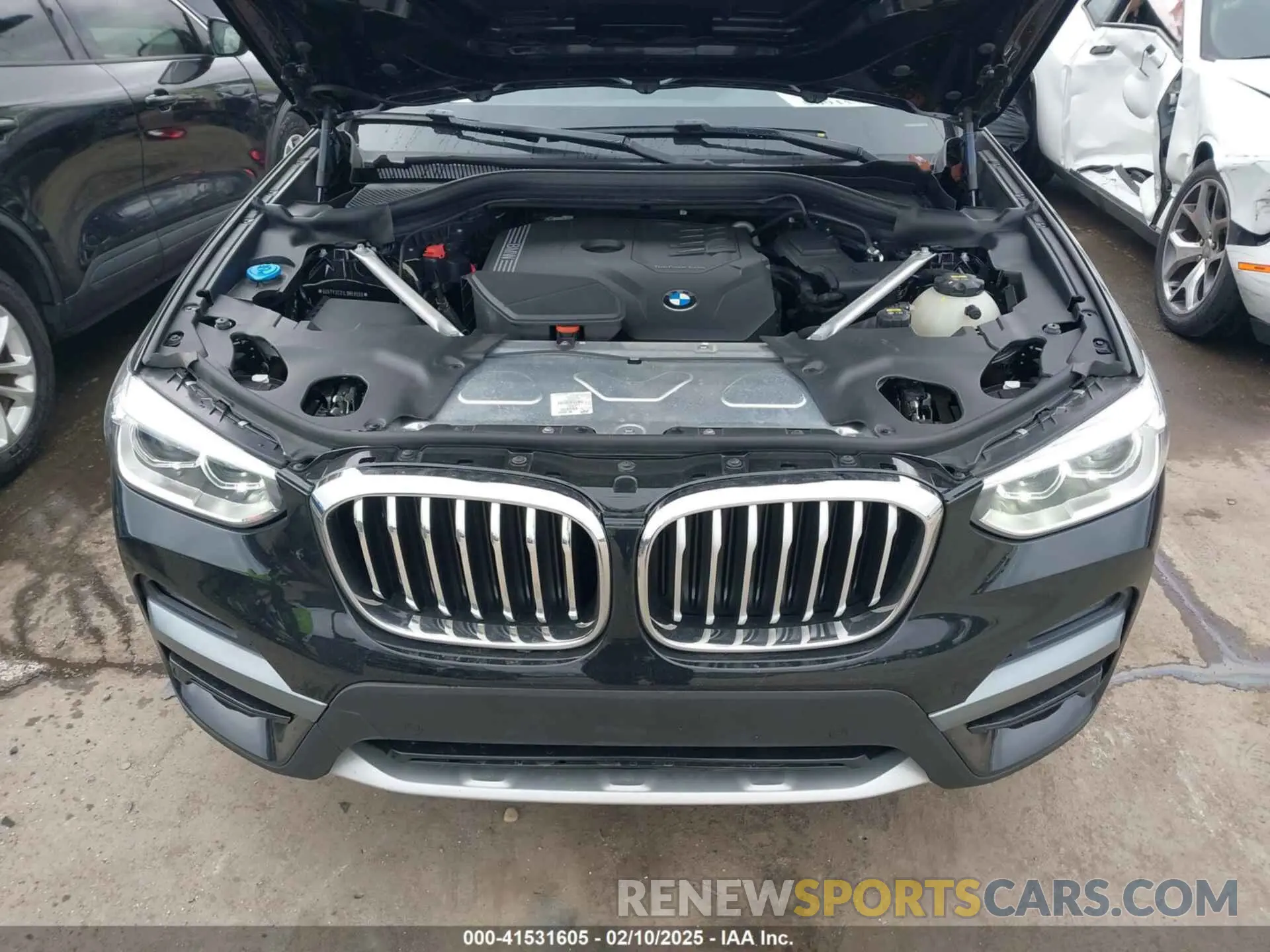 10 Фотография поврежденного автомобиля 5UXTY3C01L9B58559 BMW X3 2020