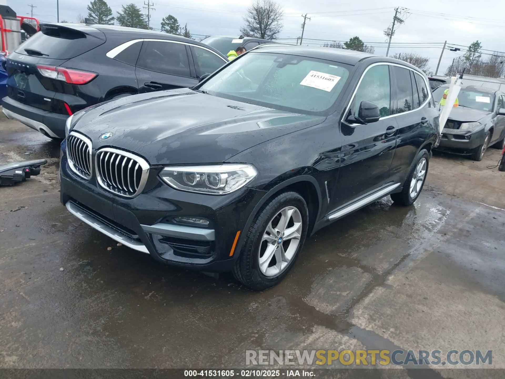 2 Фотография поврежденного автомобиля 5UXTY3C01L9B58559 BMW X3 2020