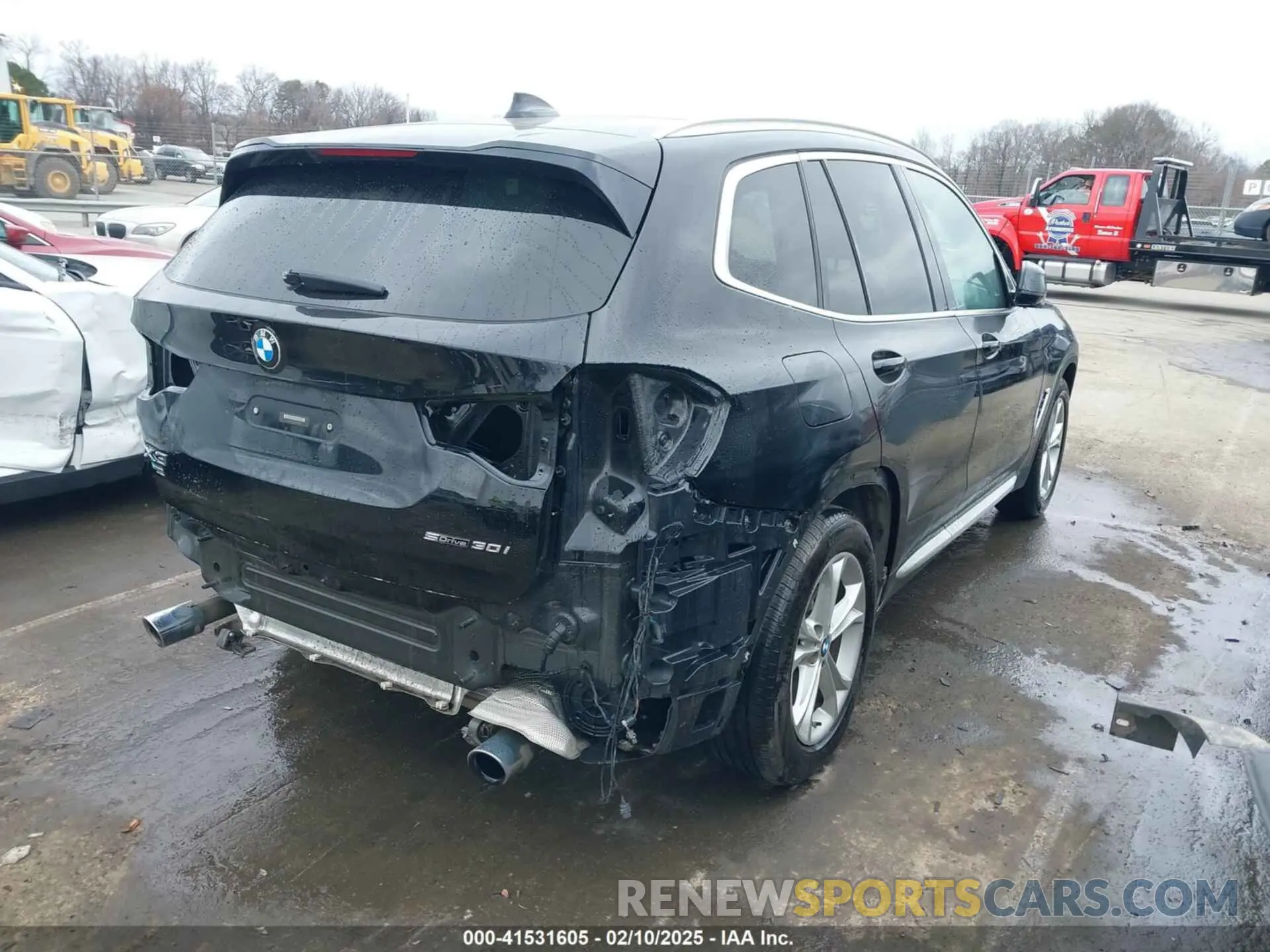 4 Фотография поврежденного автомобиля 5UXTY3C01L9B58559 BMW X3 2020