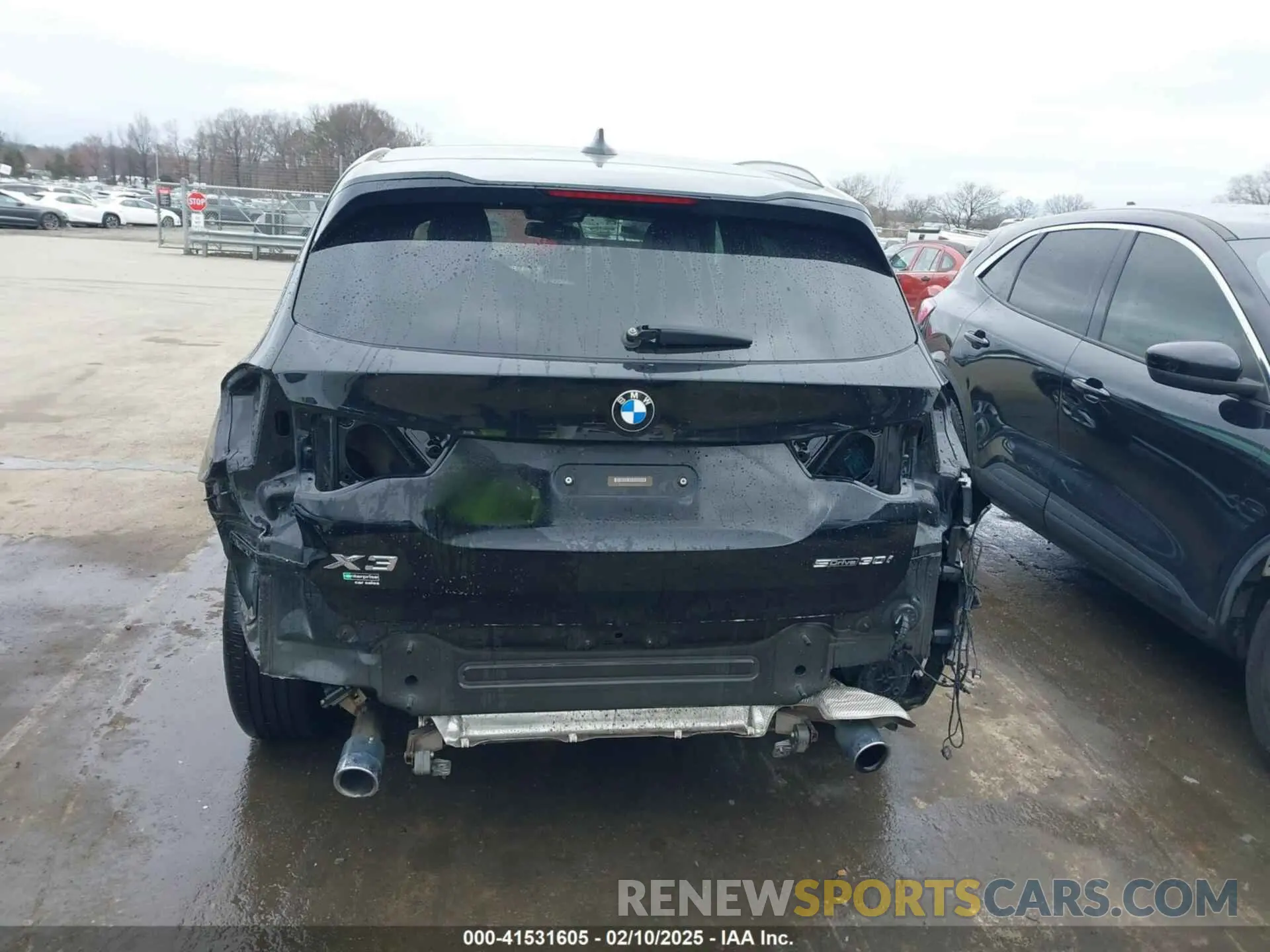 6 Фотография поврежденного автомобиля 5UXTY3C01L9B58559 BMW X3 2020