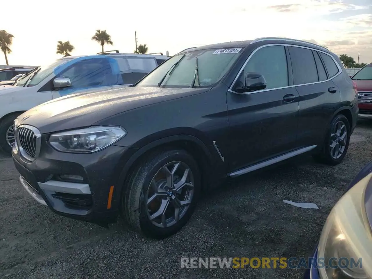 1 Фотография поврежденного автомобиля 5UXTY3C02L9B09936 BMW X3 2020
