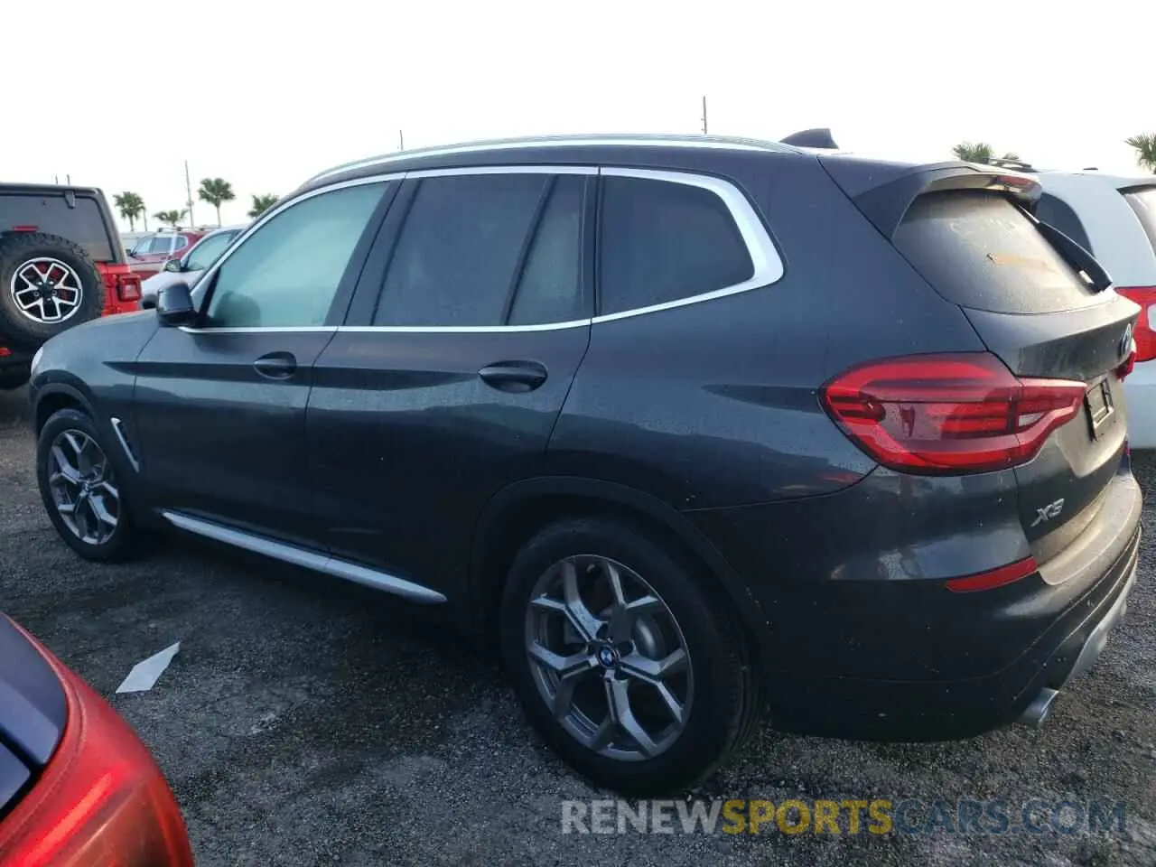 2 Фотография поврежденного автомобиля 5UXTY3C02L9B09936 BMW X3 2020