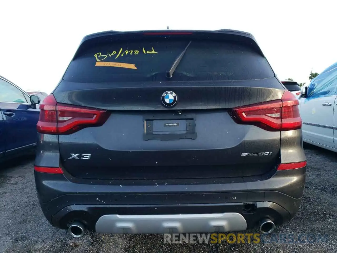 6 Фотография поврежденного автомобиля 5UXTY3C02L9B09936 BMW X3 2020