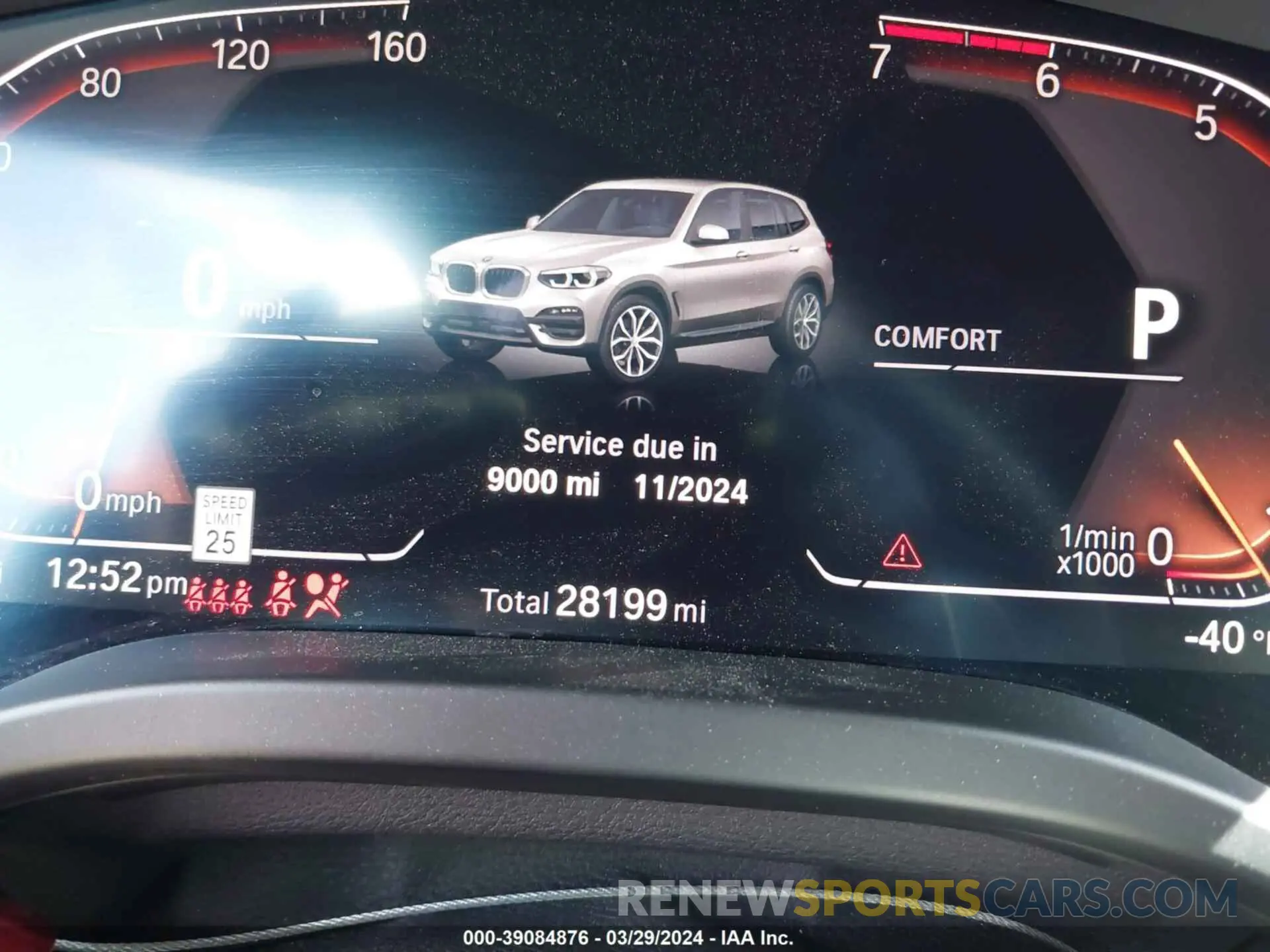 7 Фотография поврежденного автомобиля 5UXTY3C02L9B41141 BMW X3 2020