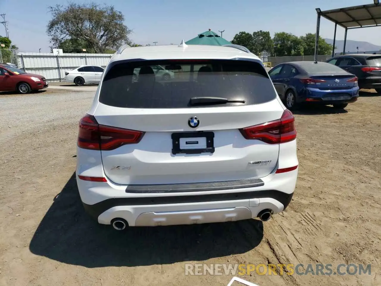 6 Photograph of a damaged car 5UXTY3C02L9C08126 BMW X3 2020