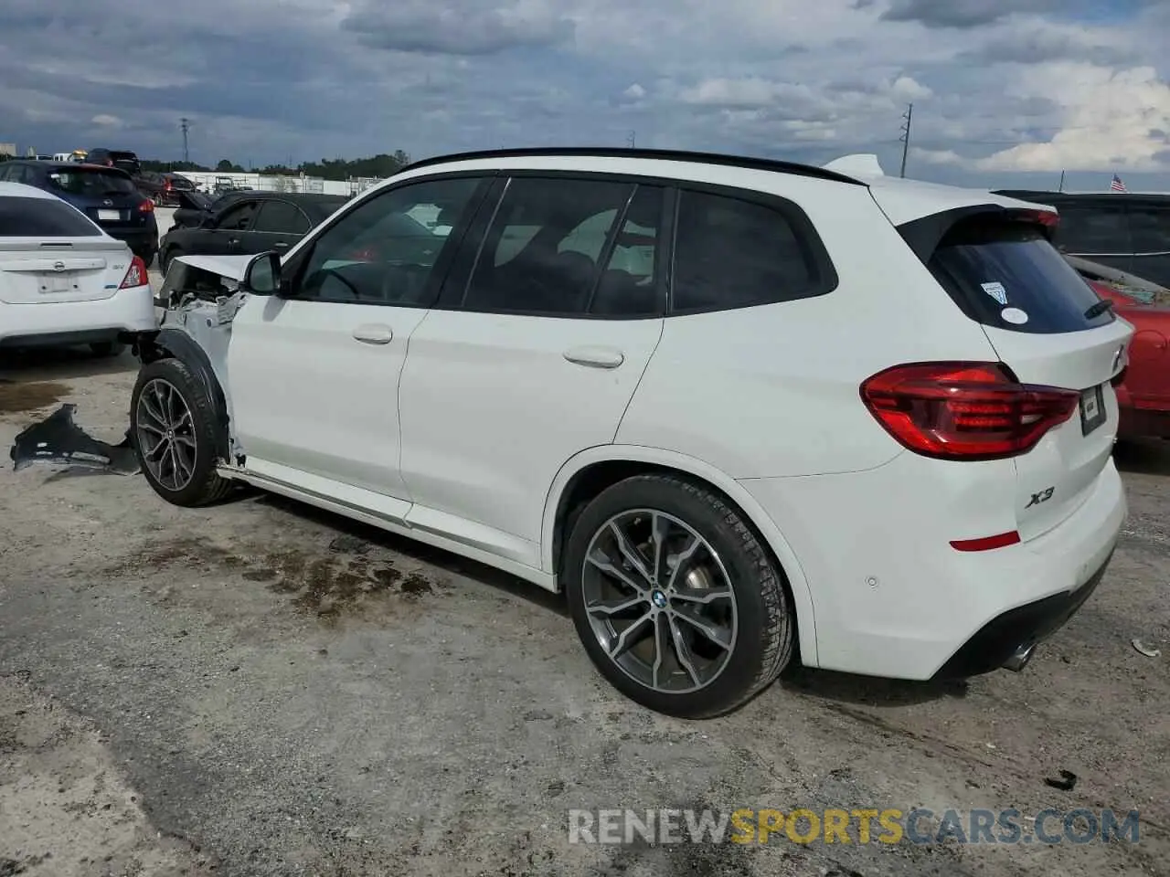 2 Фотография поврежденного автомобиля 5UXTY3C02L9C26495 BMW X3 2020