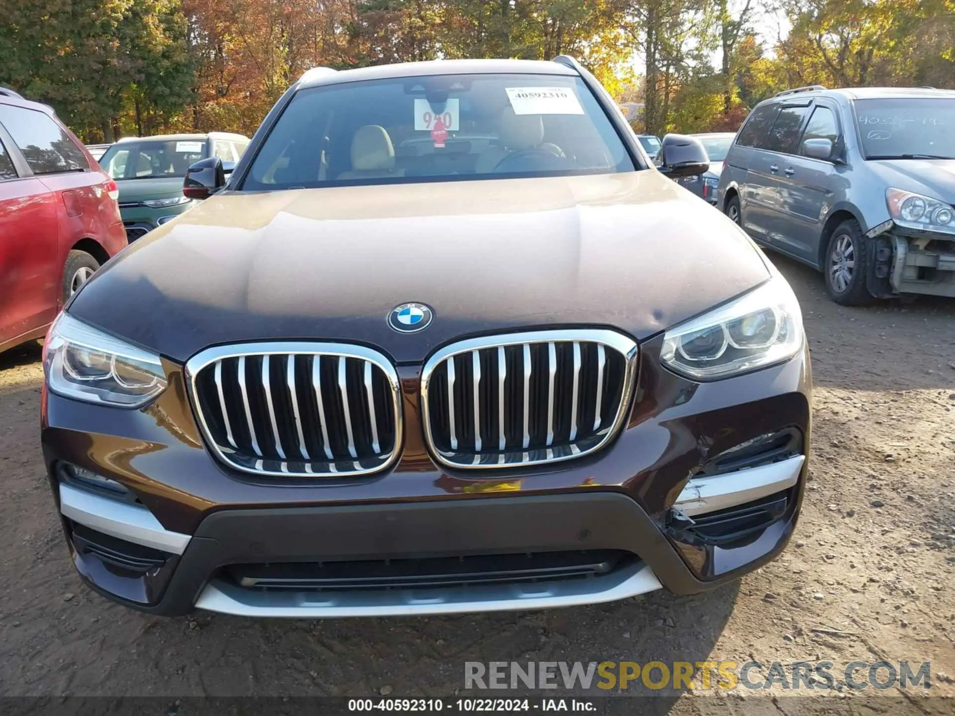 12 Photograph of a damaged car 5UXTY3C02L9C59061 BMW X3 2020