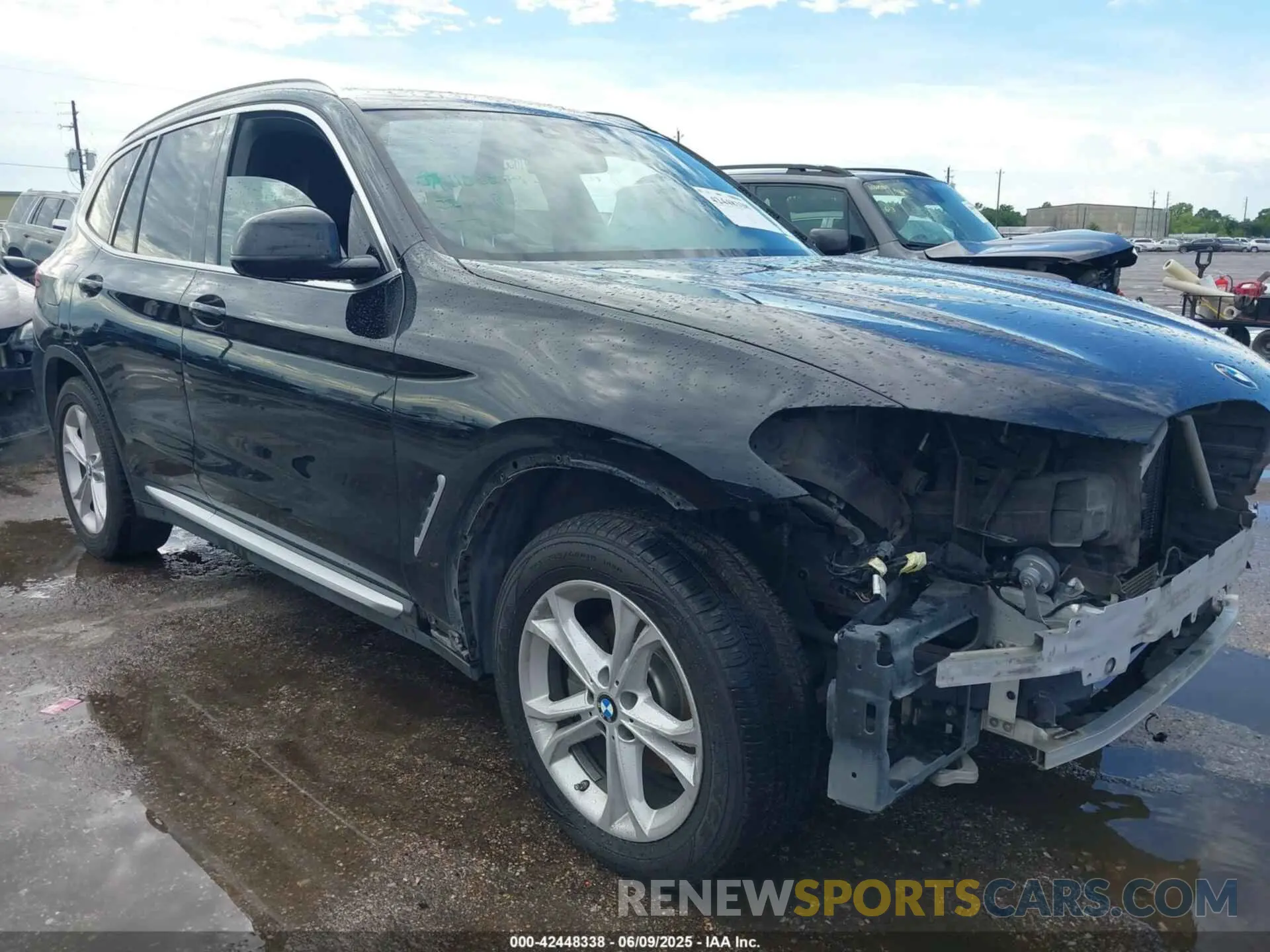 1 Photograph of a damaged car 5UXTY3C02LLE55407 BMW X3 2020