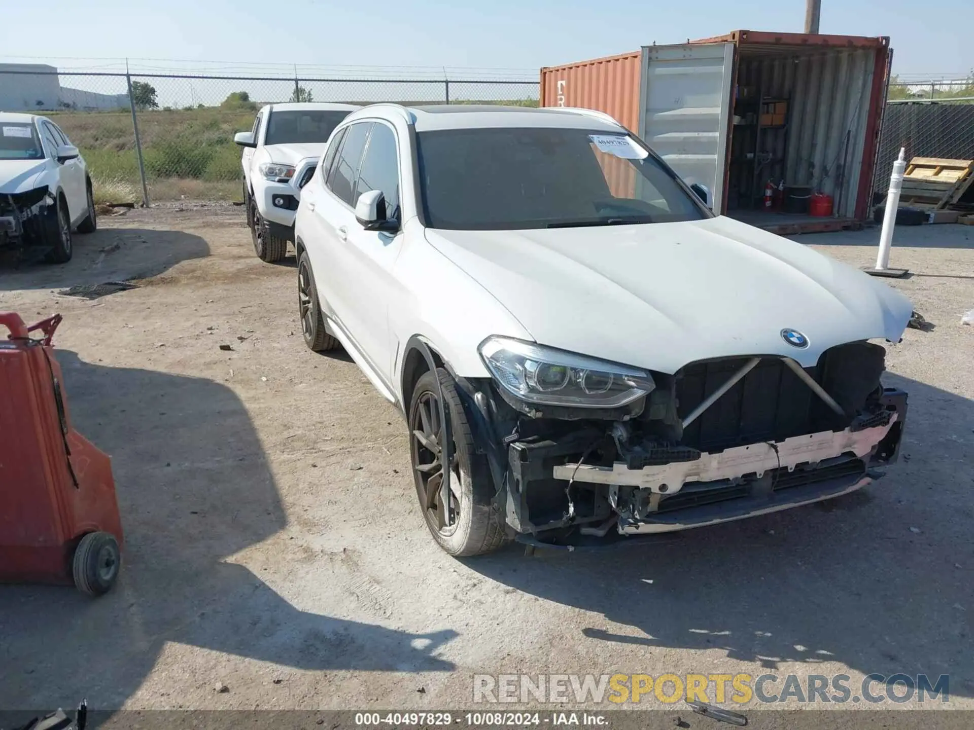 1 Photograph of a damaged car 5UXTY3C02LLU72575 BMW X3 2020