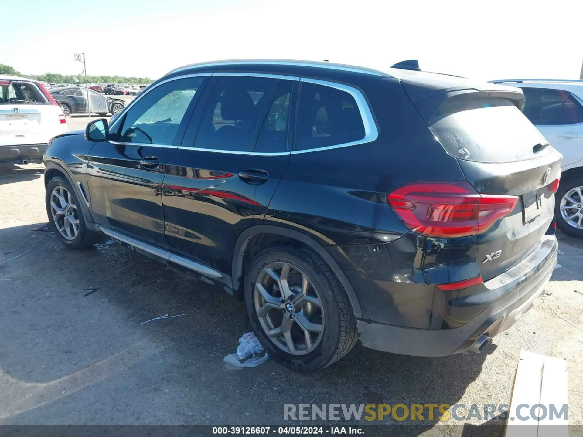3 Photograph of a damaged car 5UXTY3C03L9B22095 BMW X3 2020