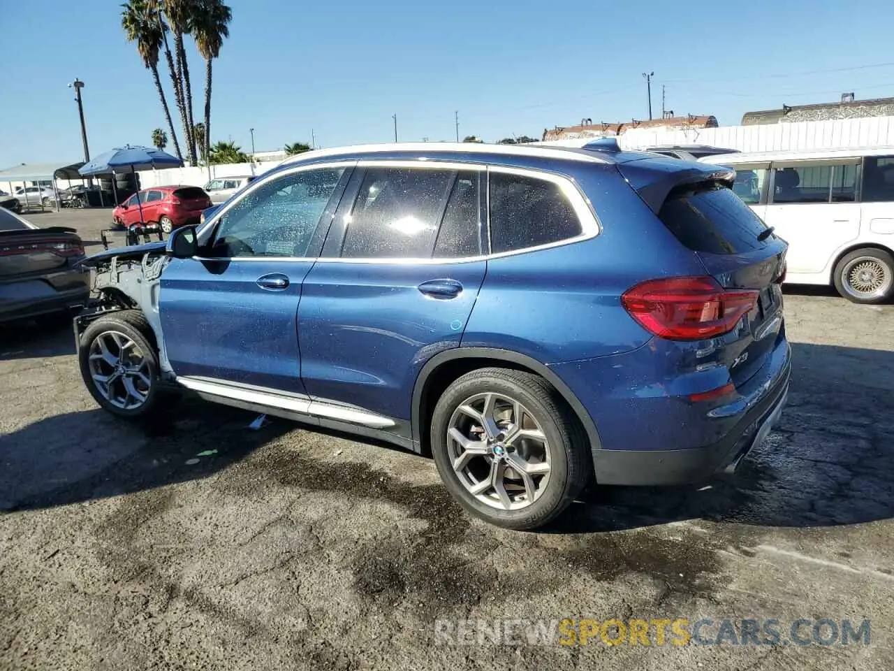 2 Photograph of a damaged car 5UXTY3C03L9B49233 BMW X3 2020