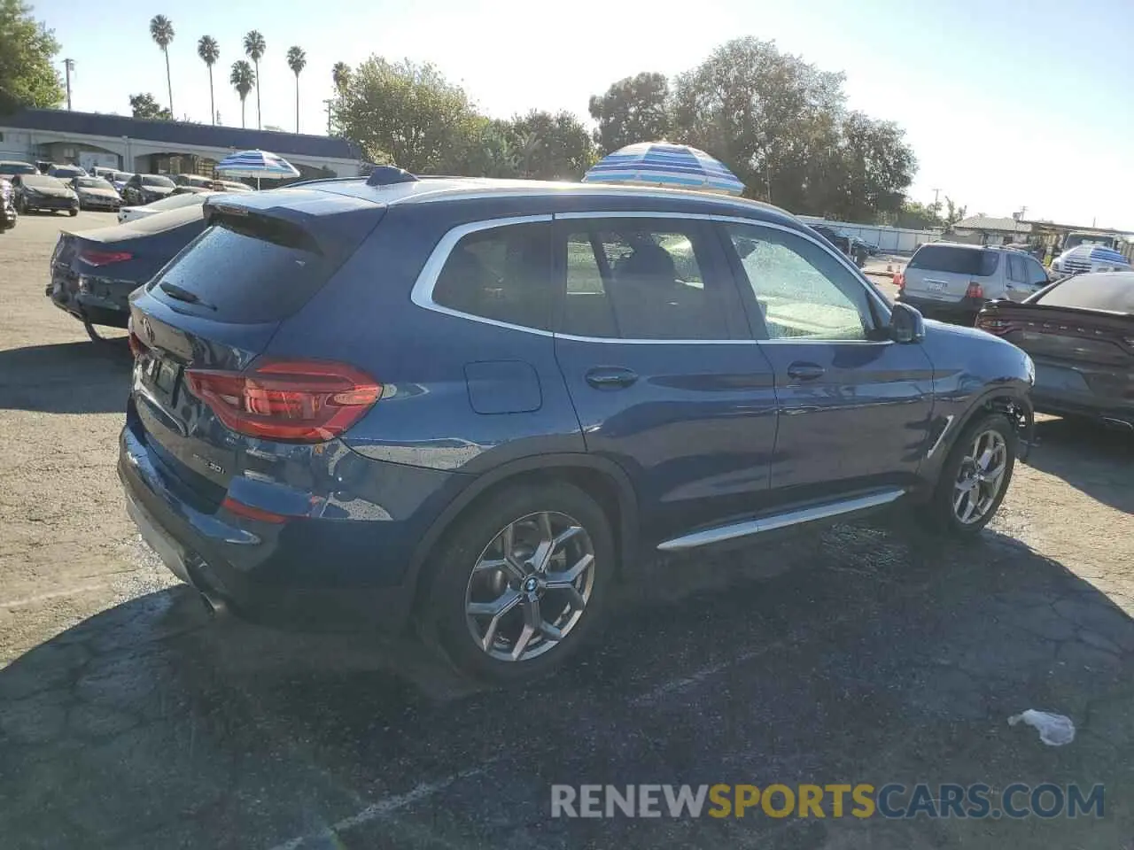 3 Photograph of a damaged car 5UXTY3C03L9B49233 BMW X3 2020