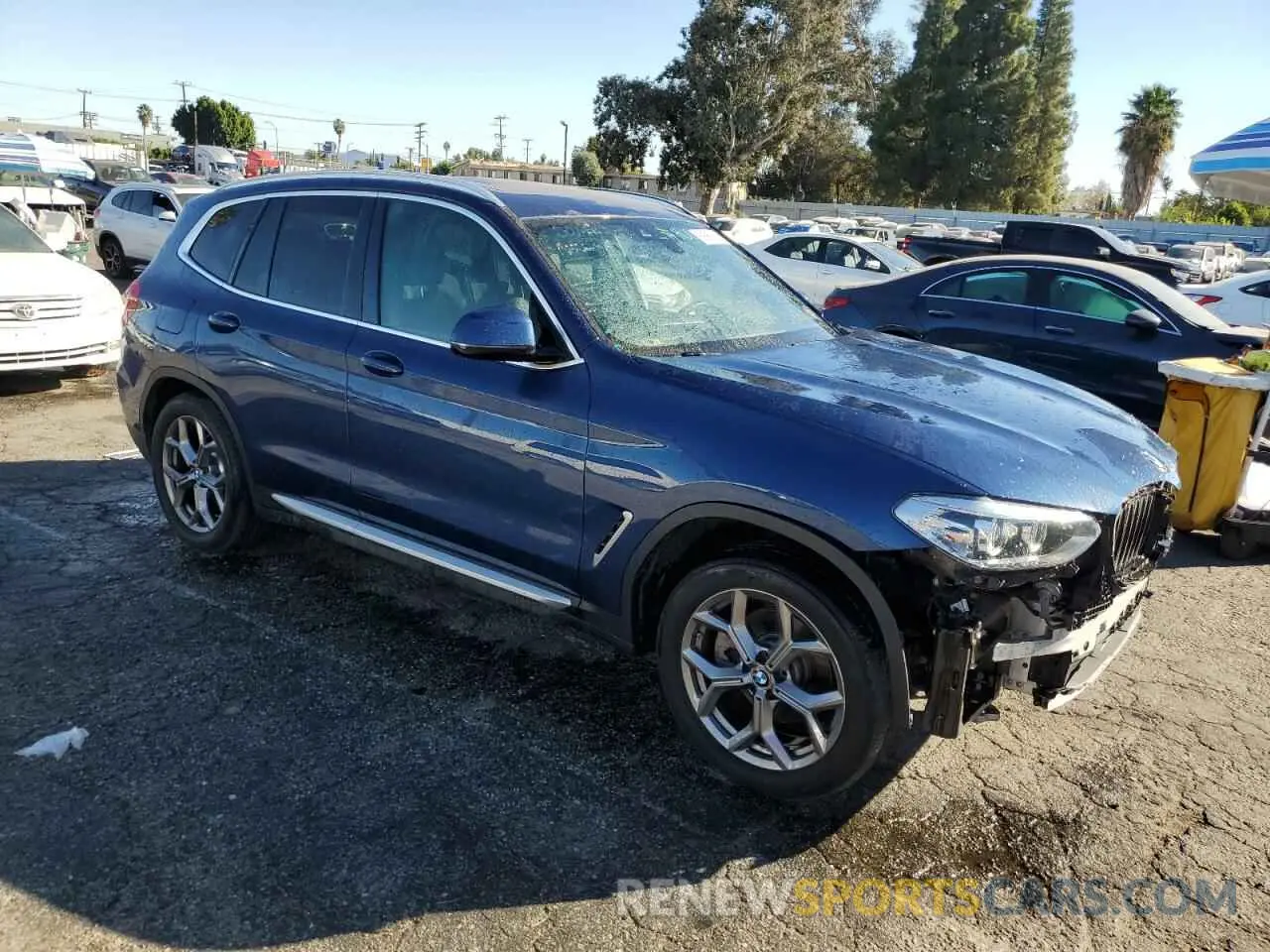 4 Photograph of a damaged car 5UXTY3C03L9B49233 BMW X3 2020