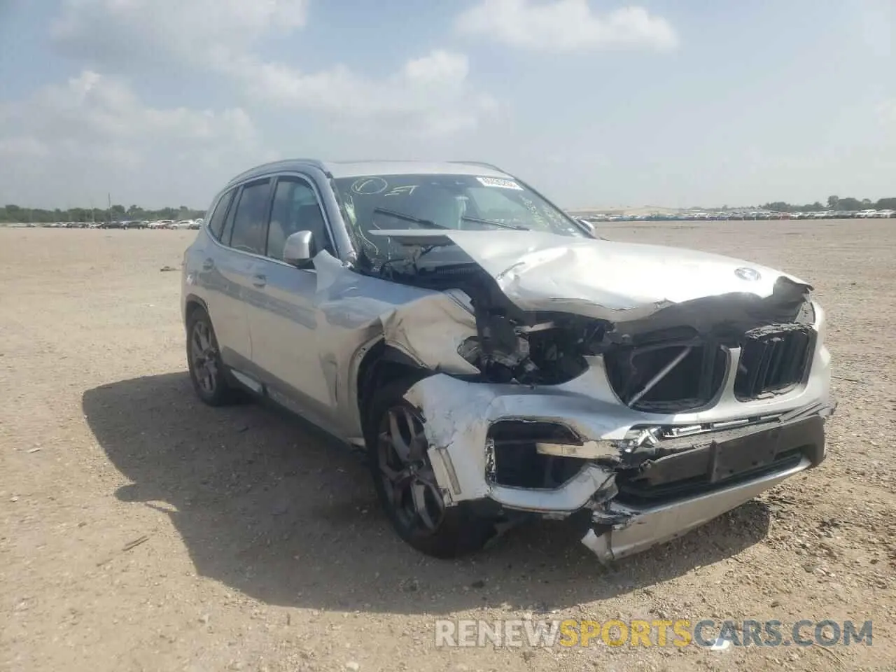 1 Фотография поврежденного автомобиля 5UXTY3C03L9C07986 BMW X3 2020