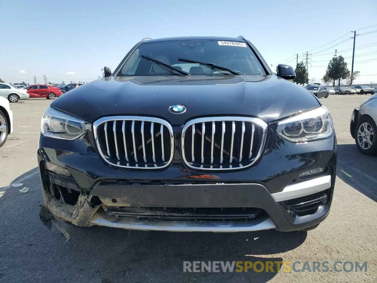 5 Фотография поврежденного автомобиля 5UXTY3C03L9C81246 BMW X3 2020