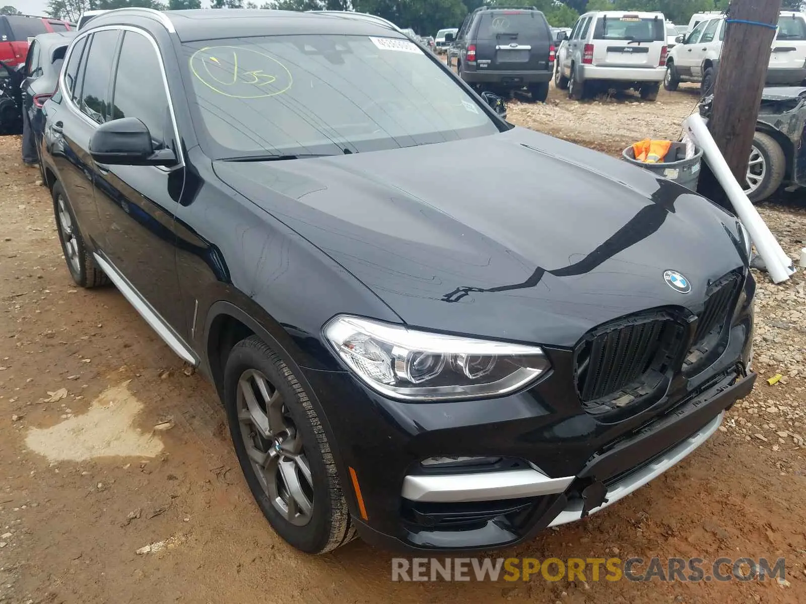 1 Photograph of a damaged car 5UXTY3C03LLU70978 BMW X3 2020