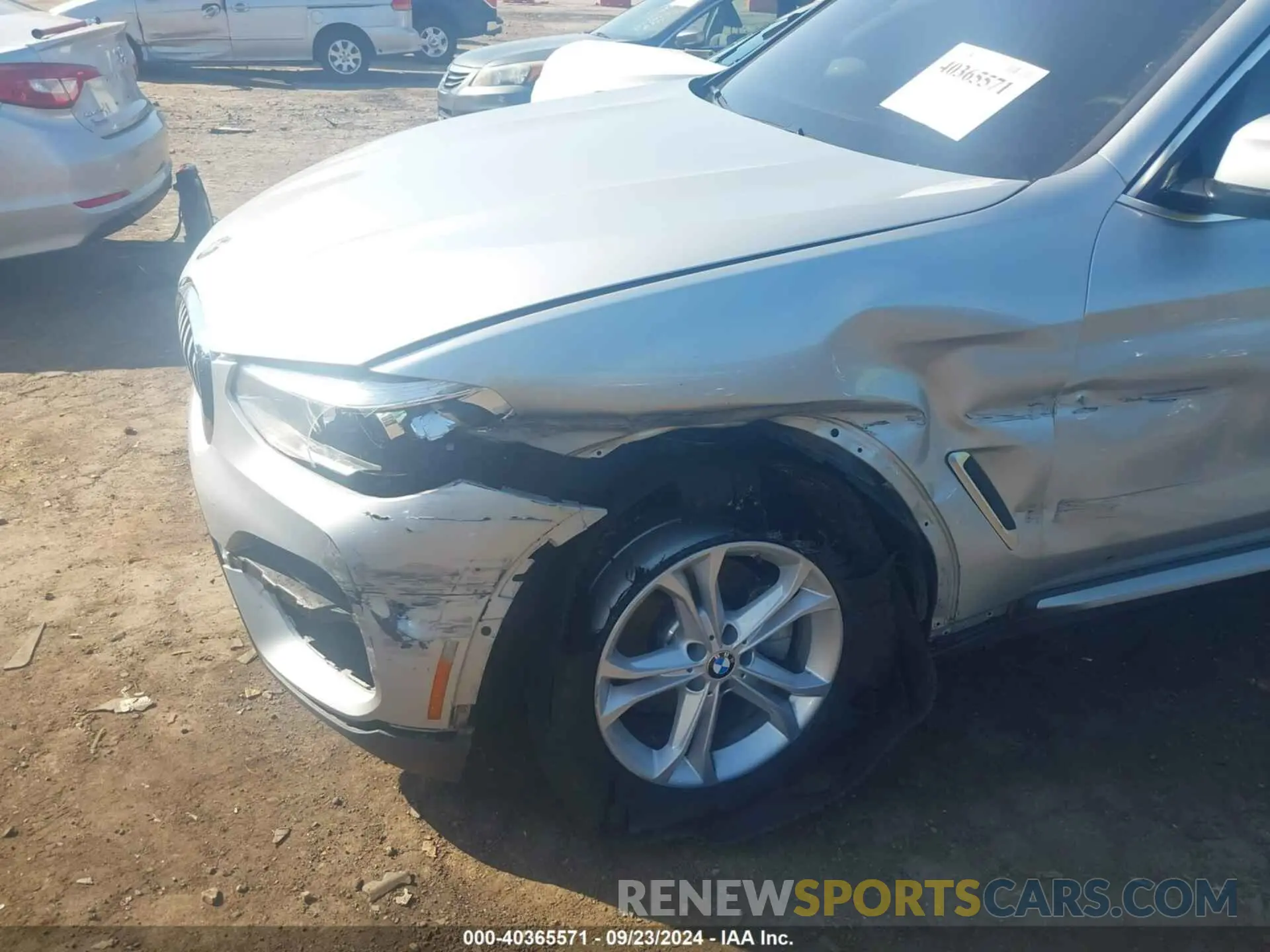 6 Photograph of a damaged car 5UXTY3C03LLU71130 BMW X3 2020
