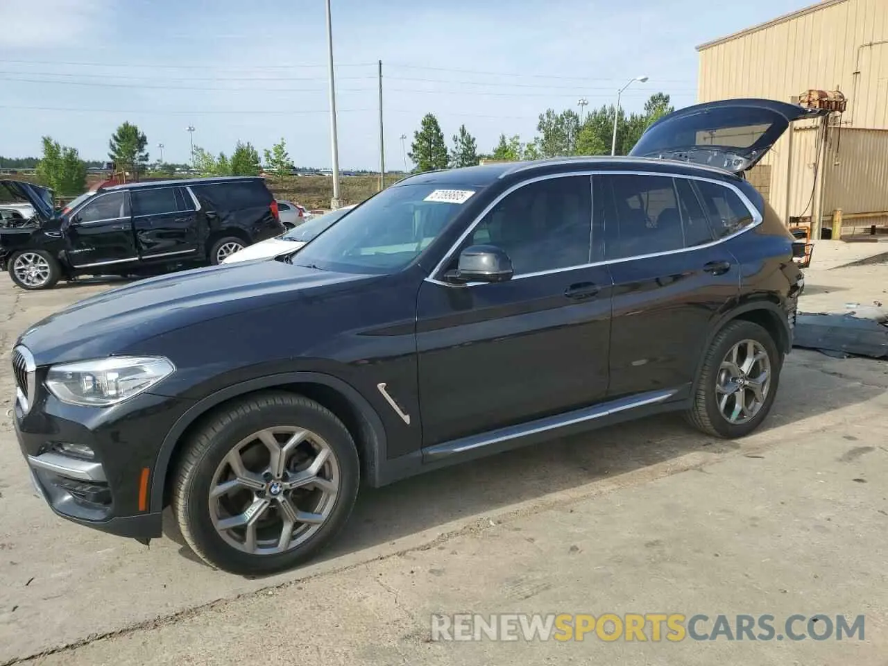 1 Photograph of a damaged car 5UXTY3C04L9B43778 BMW X3 2020