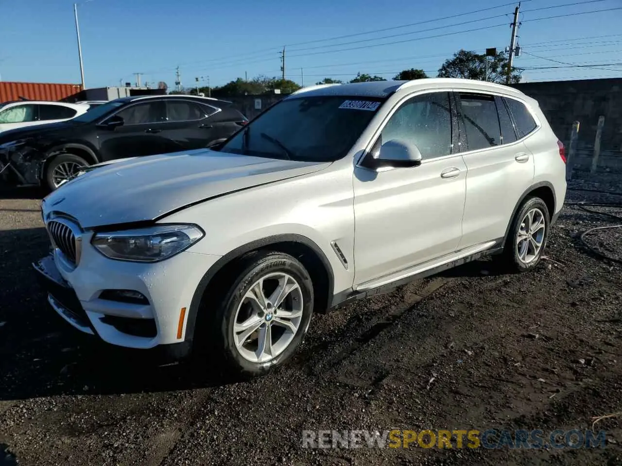1 Фотография поврежденного автомобиля 5UXTY3C04L9C62138 BMW X3 2020