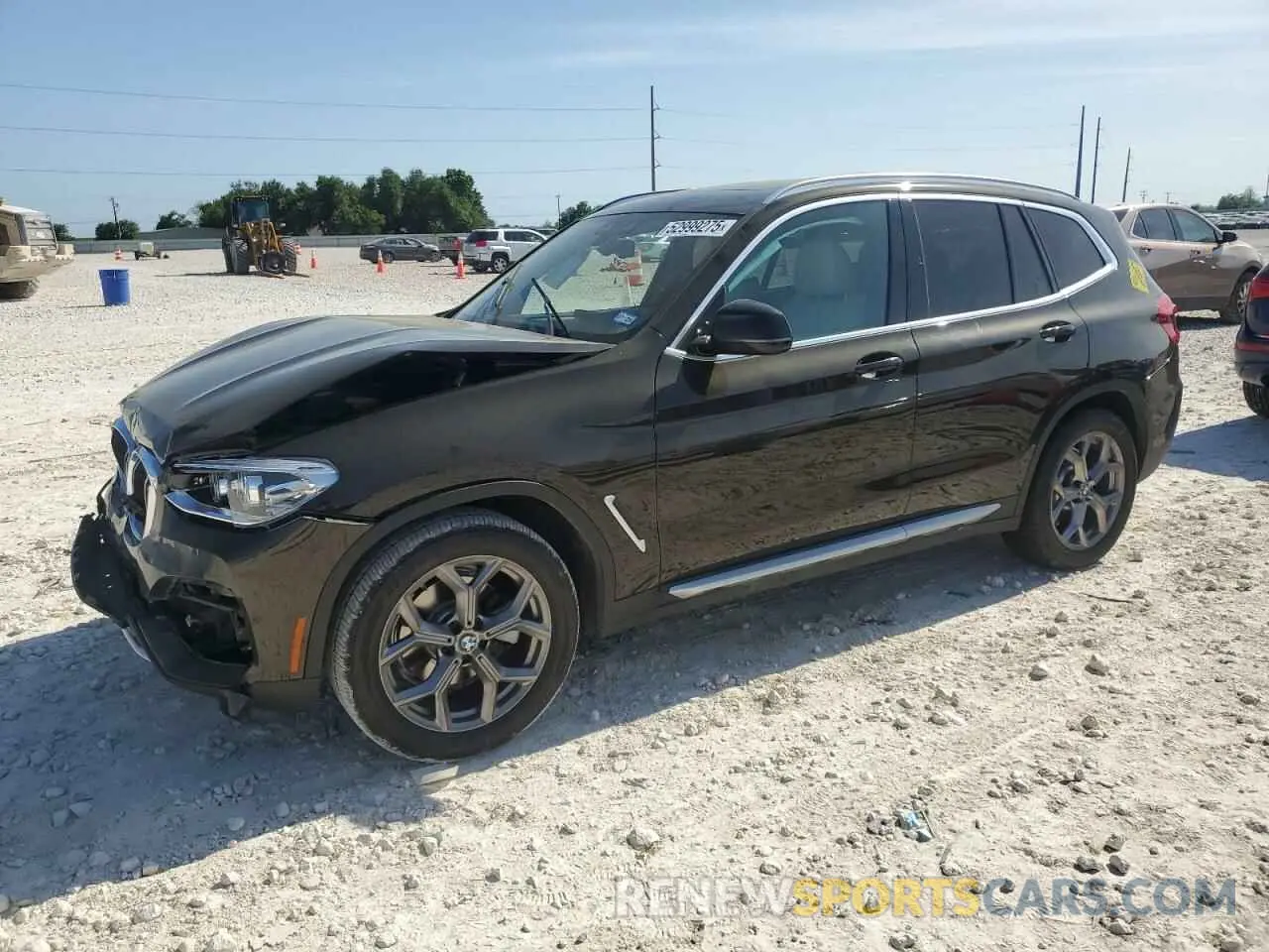 1 Photograph of a damaged car 5UXTY3C04L9D25223 BMW X3 2020