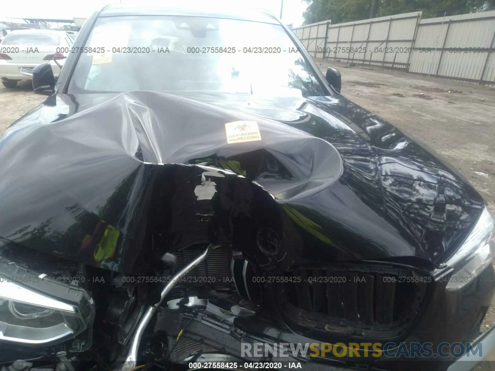 6 Photograph of a damaged car 5UXTY3C04LLU72741 BMW X3 2020