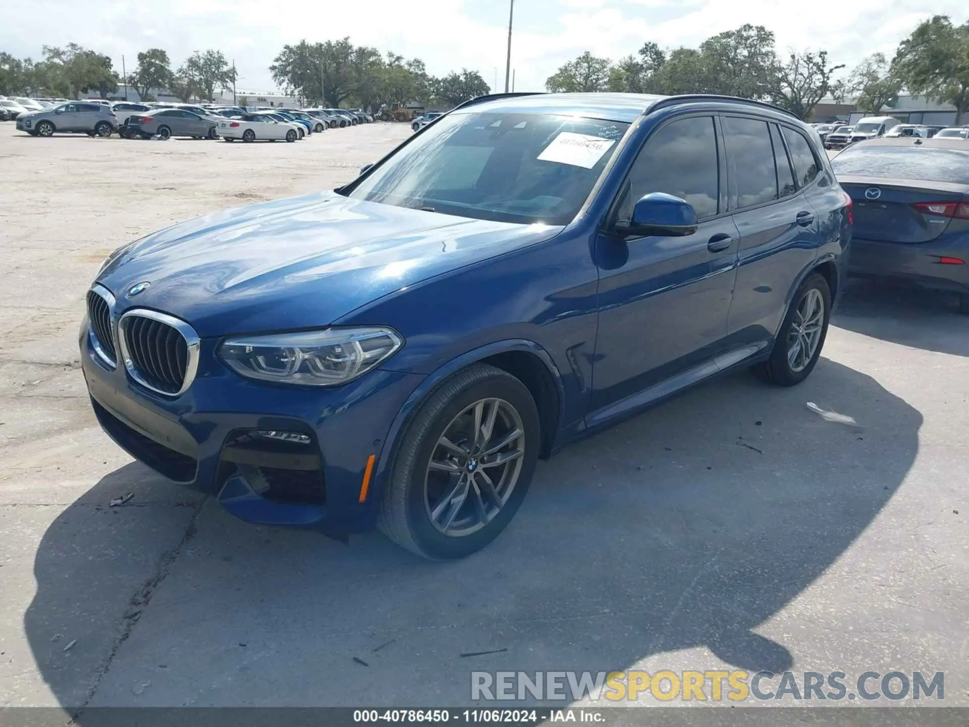2 Photograph of a damaged car 5UXTY3C05L9C54274 BMW X3 2020