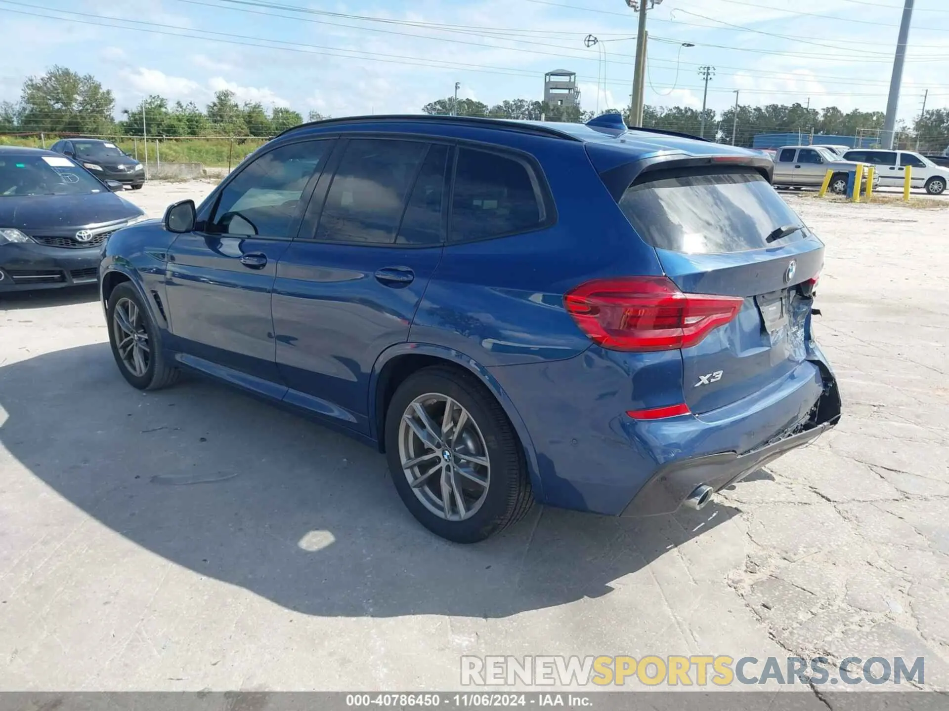 3 Photograph of a damaged car 5UXTY3C05L9C54274 BMW X3 2020