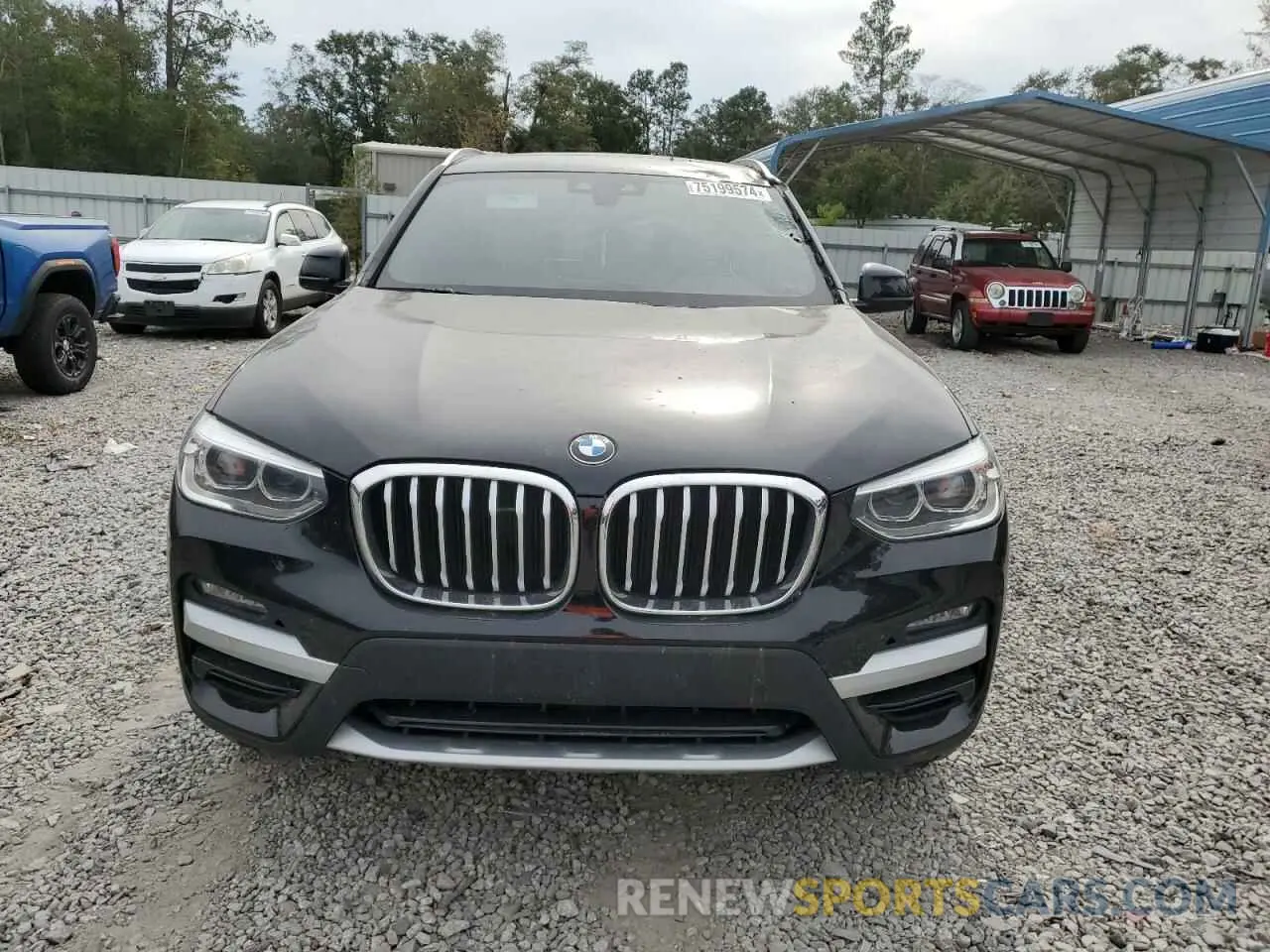 5 Photograph of a damaged car 5UXTY3C05LLU71758 BMW X3 2020