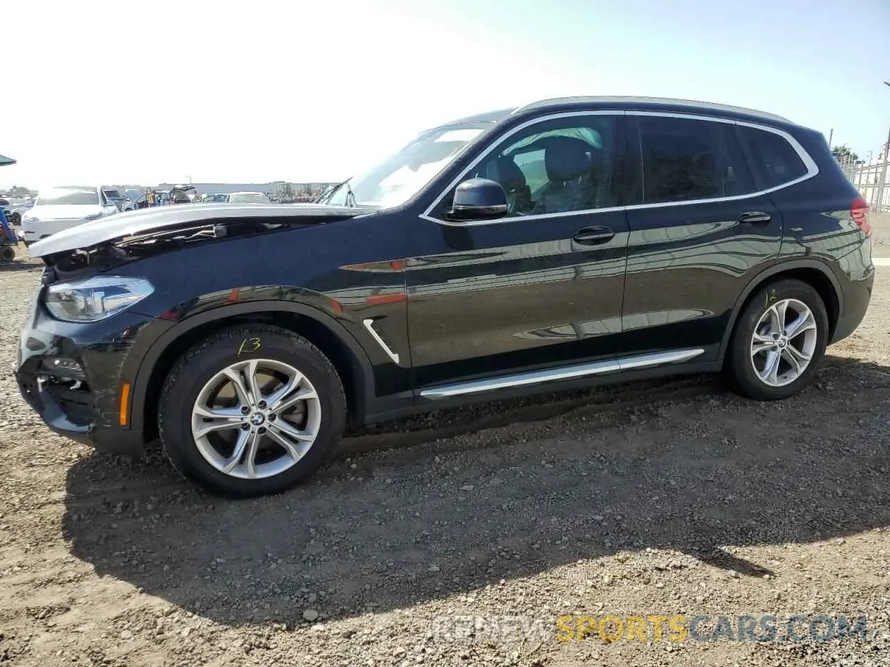 1 Photograph of a damaged car 5UXTY3C06L9B57648 BMW X3 2020